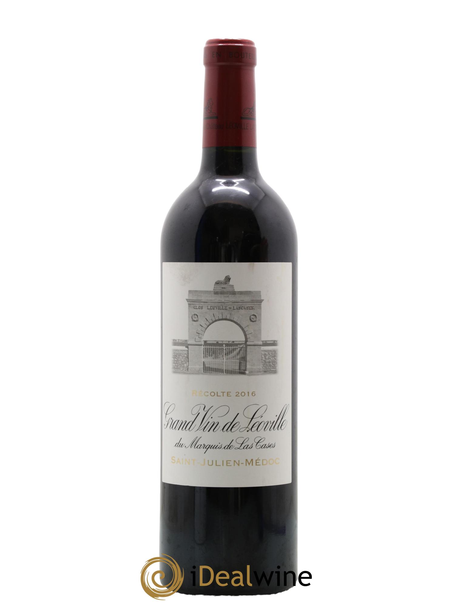 Château Léoville Las Cases 2ème Grand Cru Classé 2016 - Lot de 1 bouteille - 0