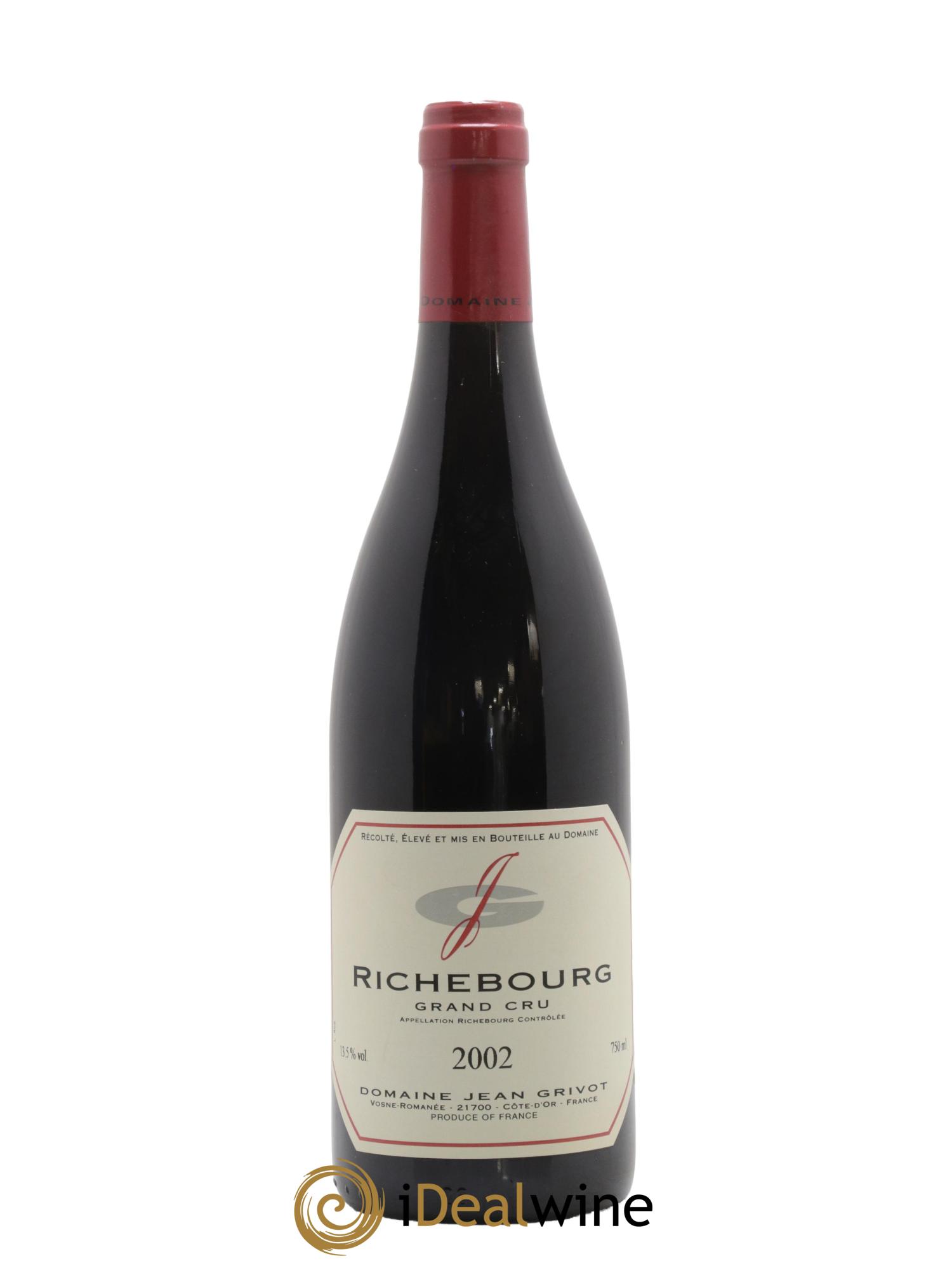 Richebourg Grand Cru Jean Grivot 2002 - Lotto di 1 bottiglia - 0
