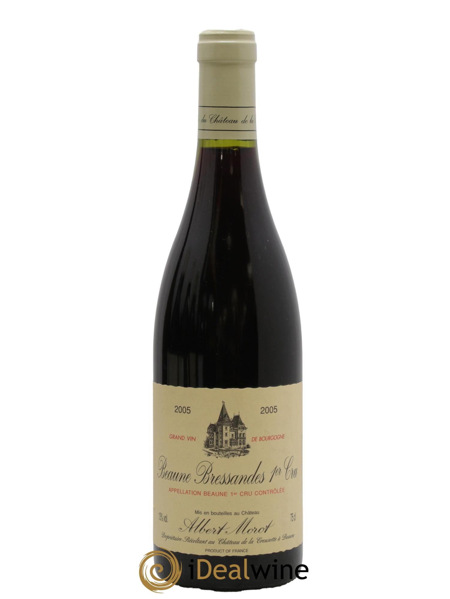 Beaune 1er Cru Bressandes Albert Morot 2005 - Lot de 1 bouteille - 0