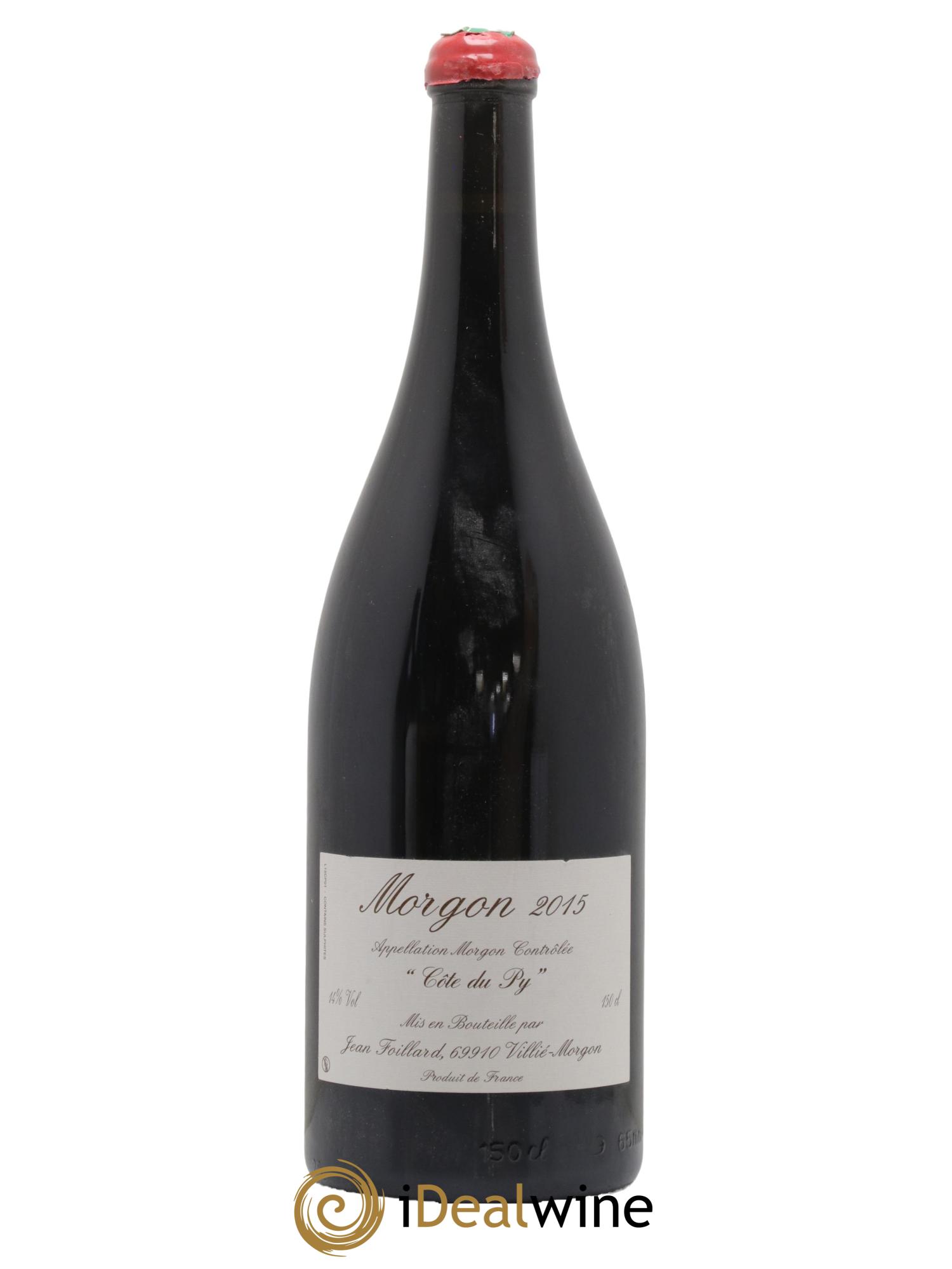 Morgon Côte du Py Jean Foillard 2015 - Posten von 1 Magnum - 0