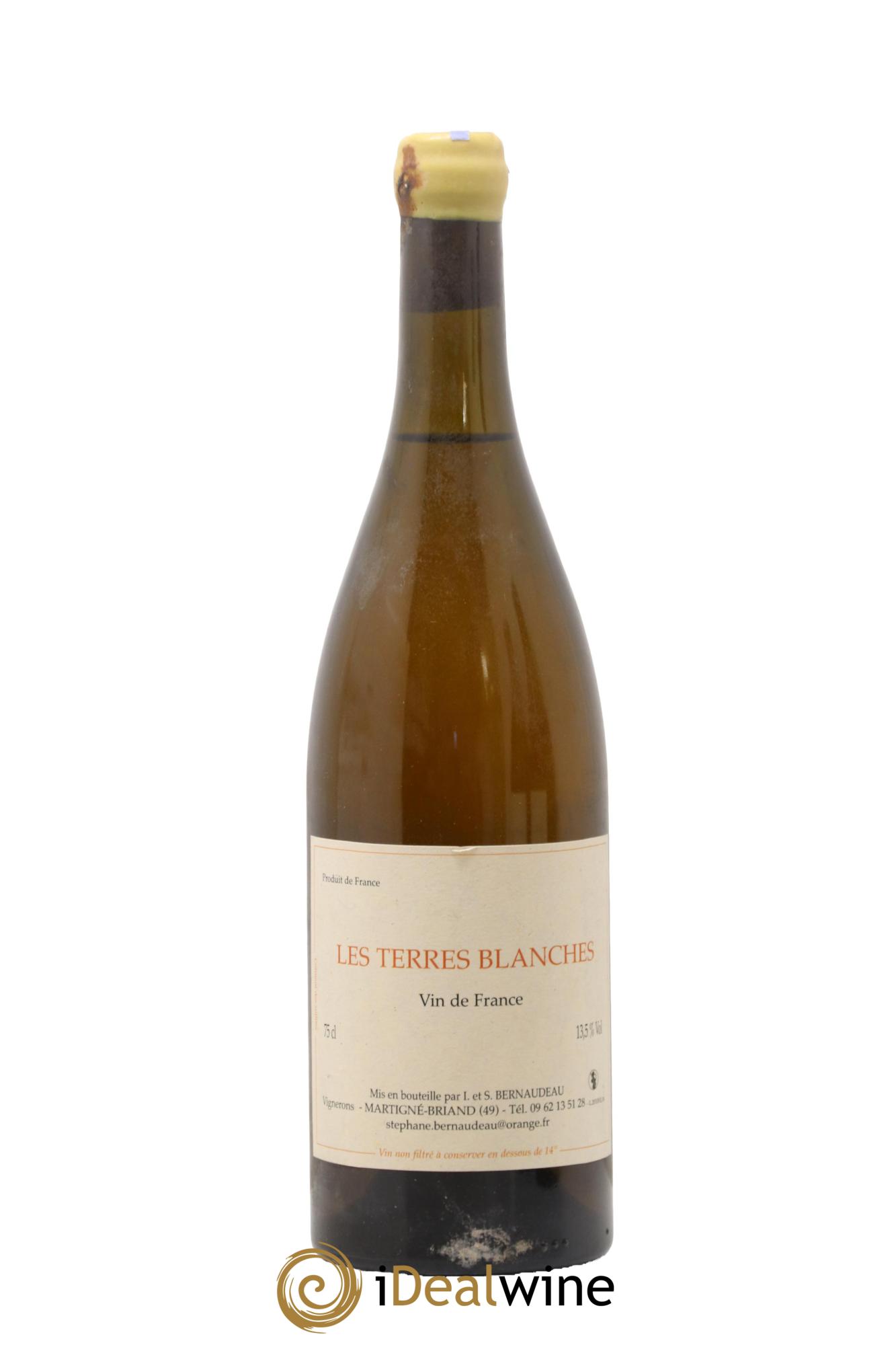 Vin de France Les Terres Blanches Stéphane Bernaudeau 2010 - Lot de 1 bouteille - 0