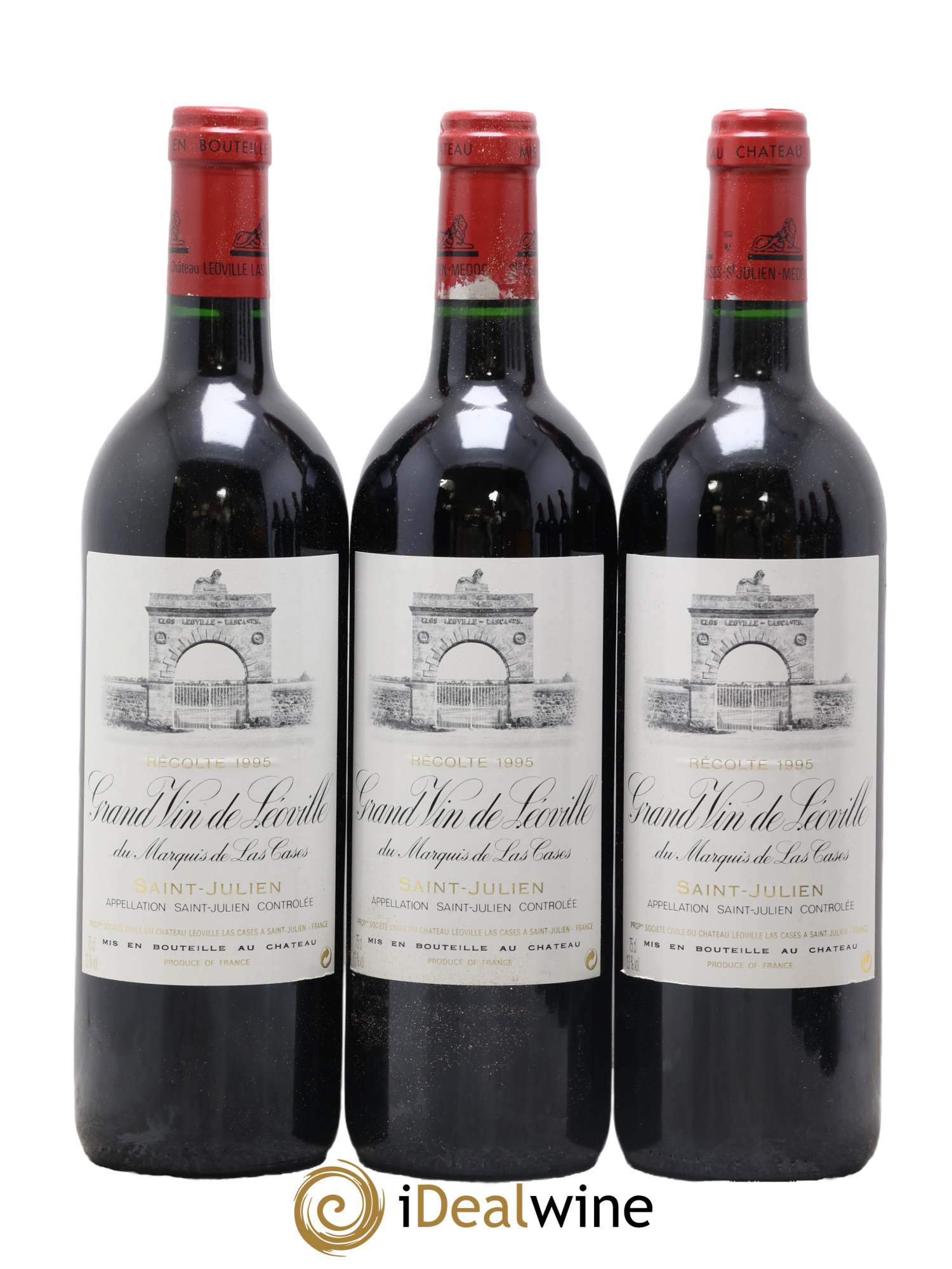 Château Léoville Las Cases 2ème Grand Cru Classé 1995 - Lot de 12 bouteilles - 3