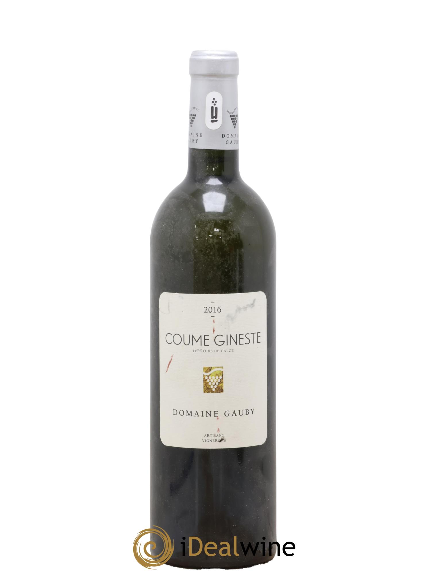 Côtes Catalanes Coume Gineste Gauby (Domaine) 2016 - Lot de 1 bouteille - 0
