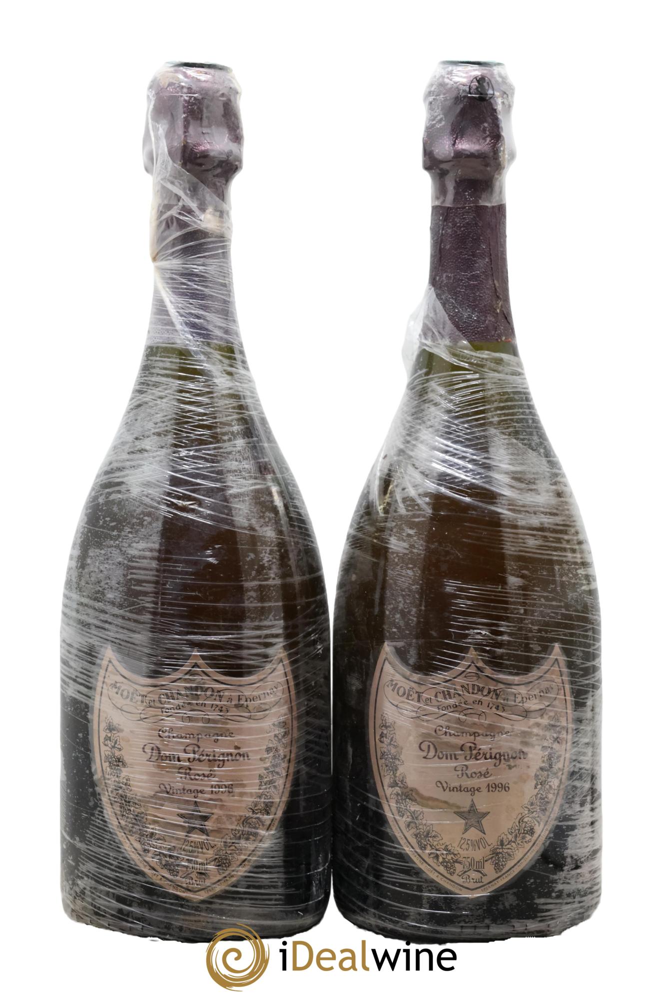 Brut Dom Pérignon 1996 - Lot of 2 bottles - 0