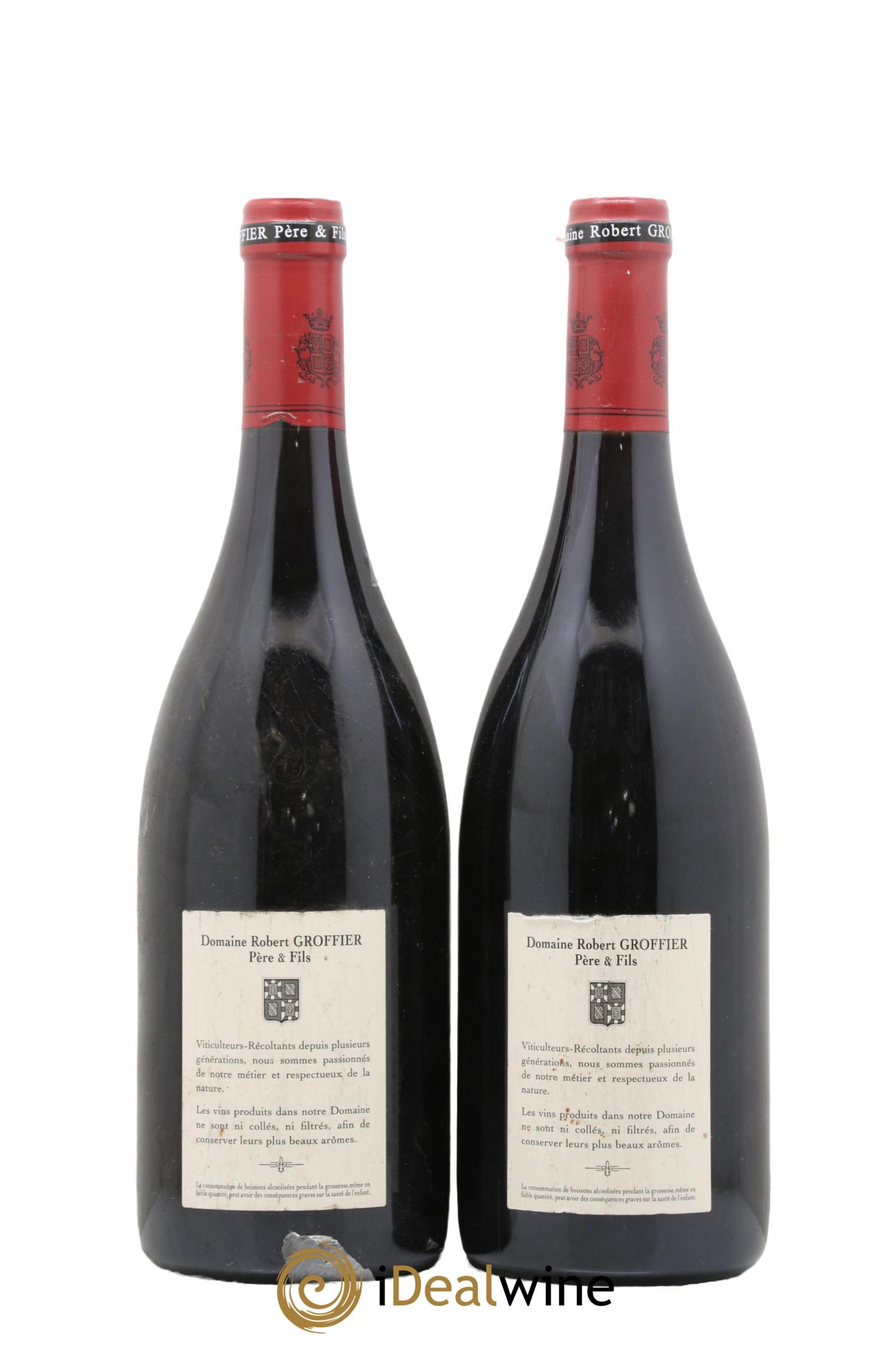 Bonnes-Mares Grand Cru Robert Groffier Père & Fils (Domaine) 2010 - Posten von 2 Flaschen - 1