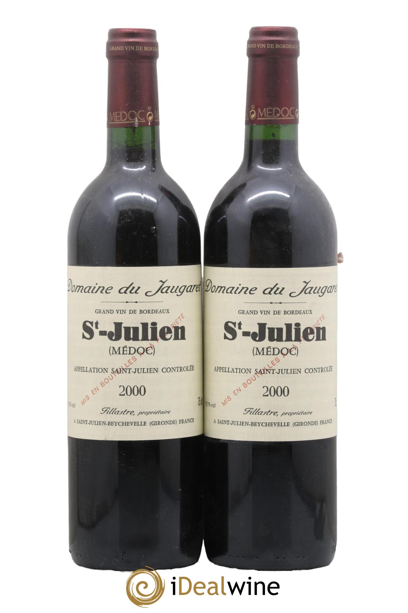 Domaine du Jaugaret 2000 - Lot de 2 bouteilles - 0