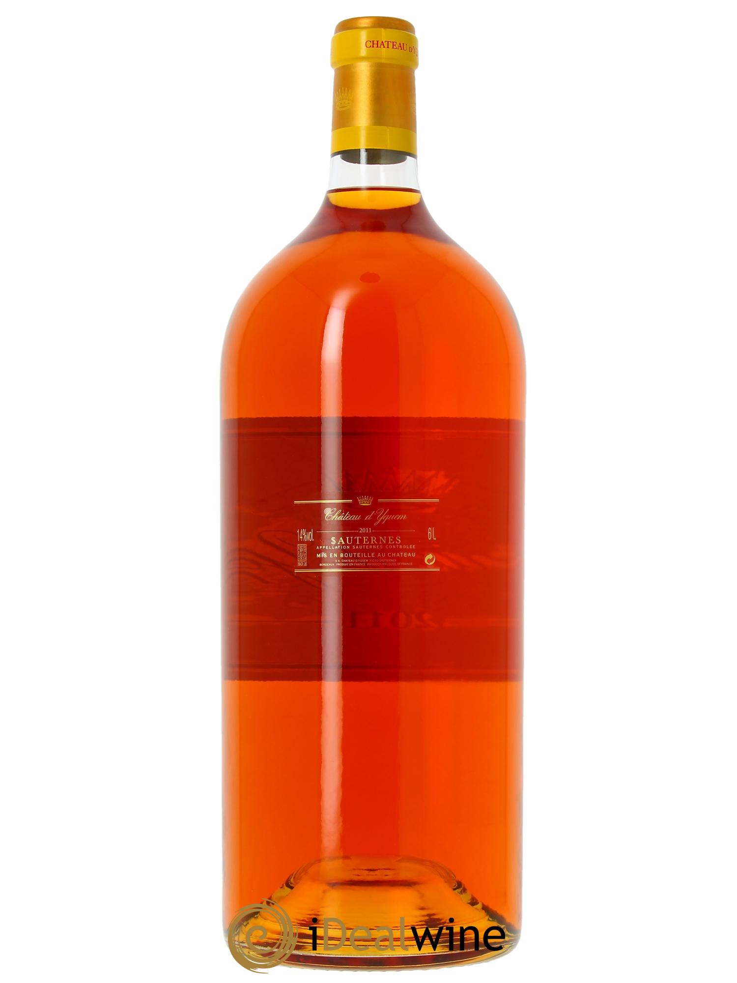 Château d' Yquem 1er Cru Classé Supérieur  2011 - Lot of 1 imperiale - 2