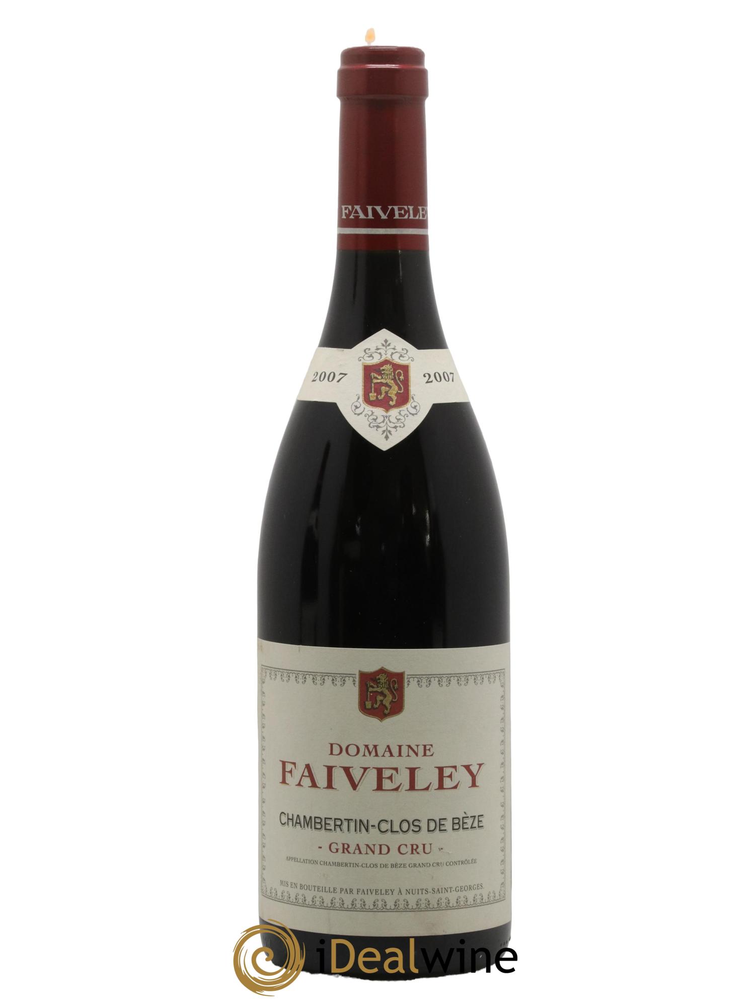 Chambertin Clos de Bèze Grand Cru Faiveley 2007 - Lot de 1 bouteille - 0