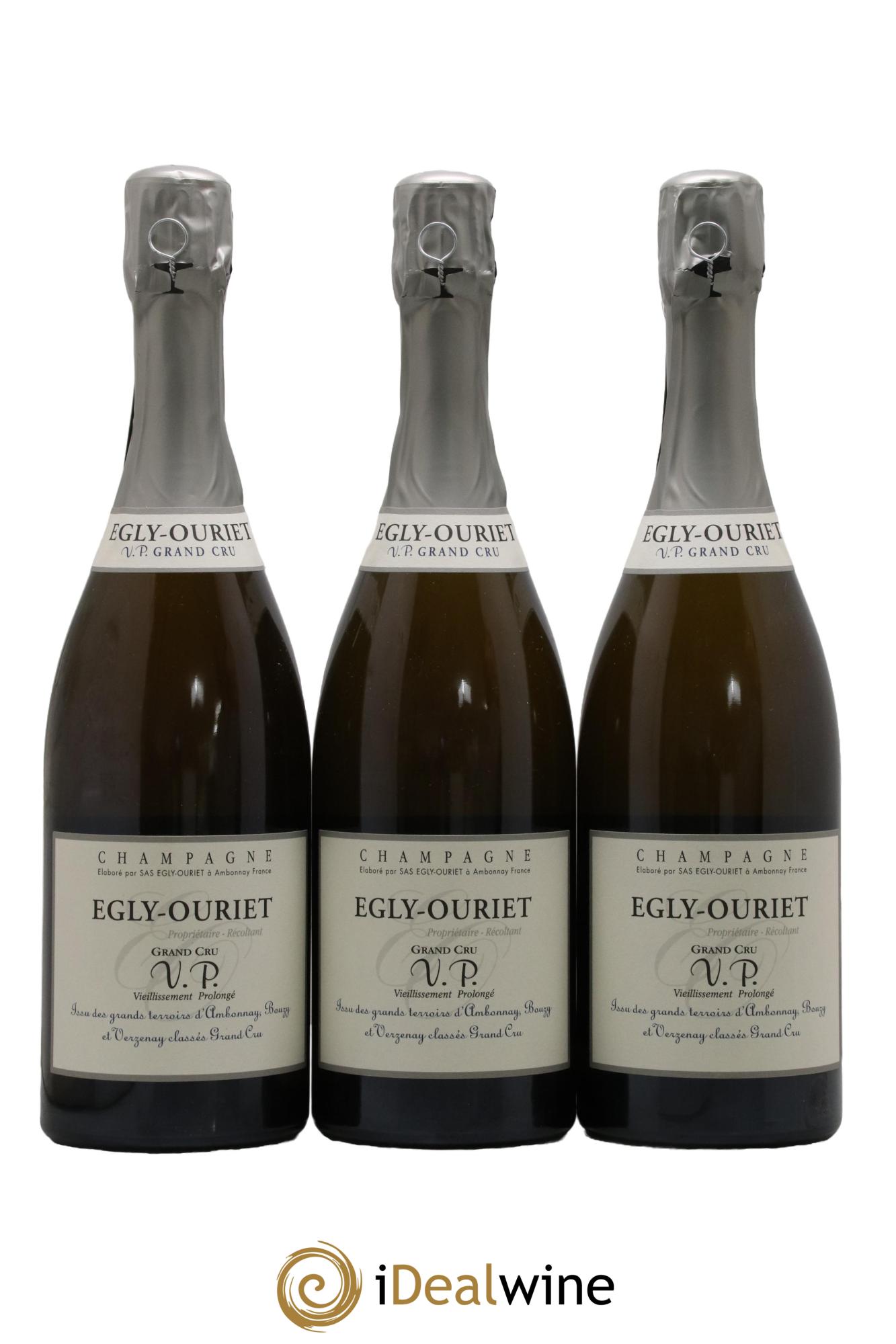 Extra-Brut VP Egly-Ouriet - Lot de 3 bouteilles - 0