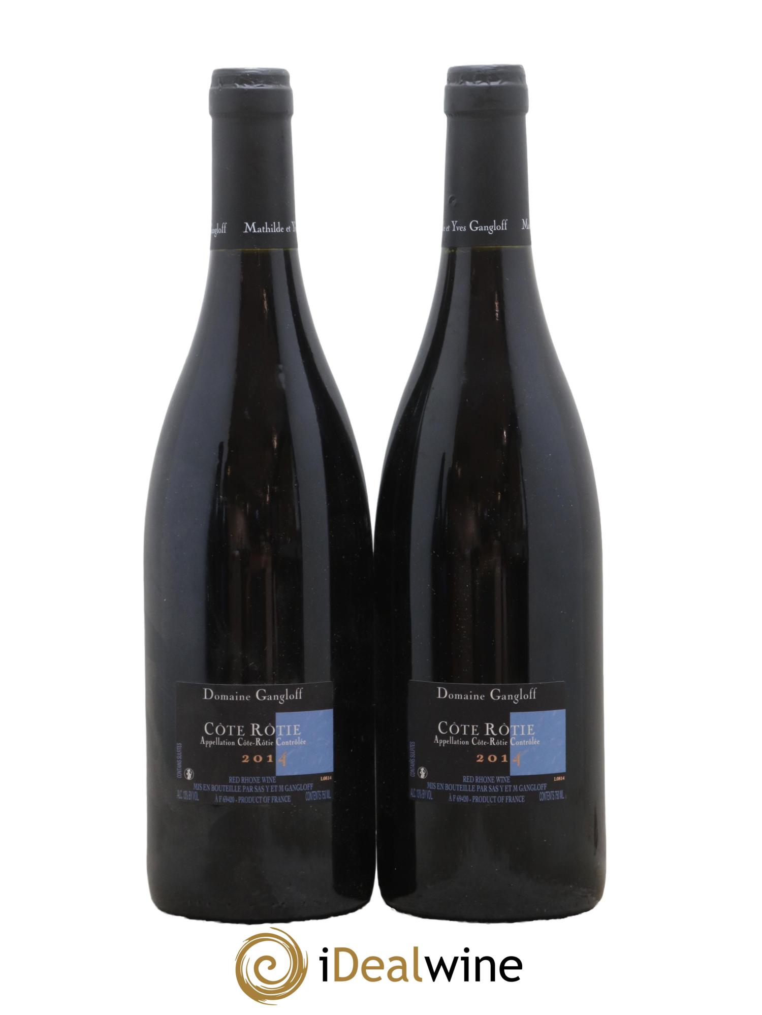 Côte-Rôtie La Barbarine Gangloff (Domaine) 2014 - Lot de 2 bouteilles - 1