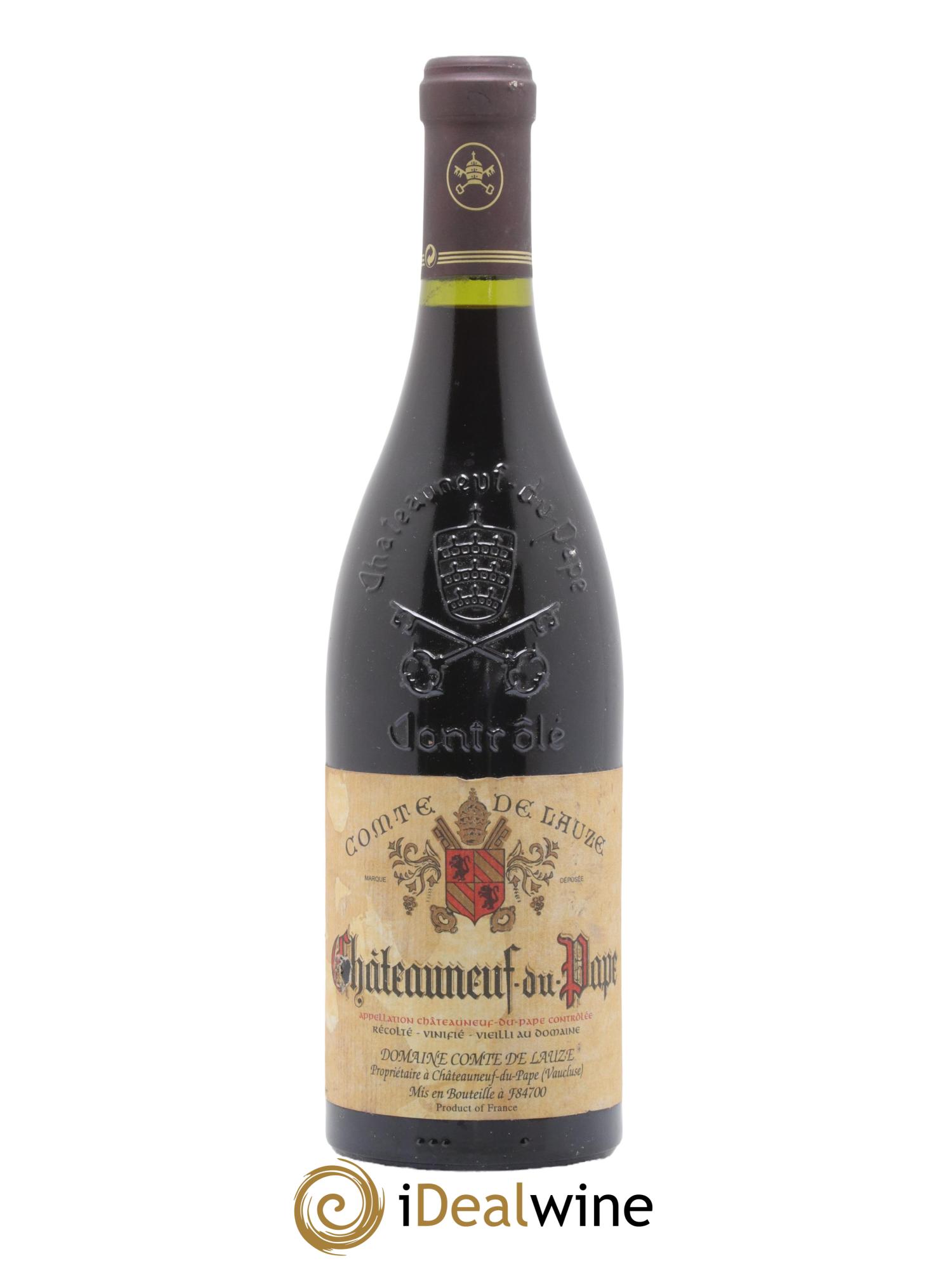 Châteauneuf-du-Pape Comte de Lauze 2013 - Lot de 1 bouteille - 0