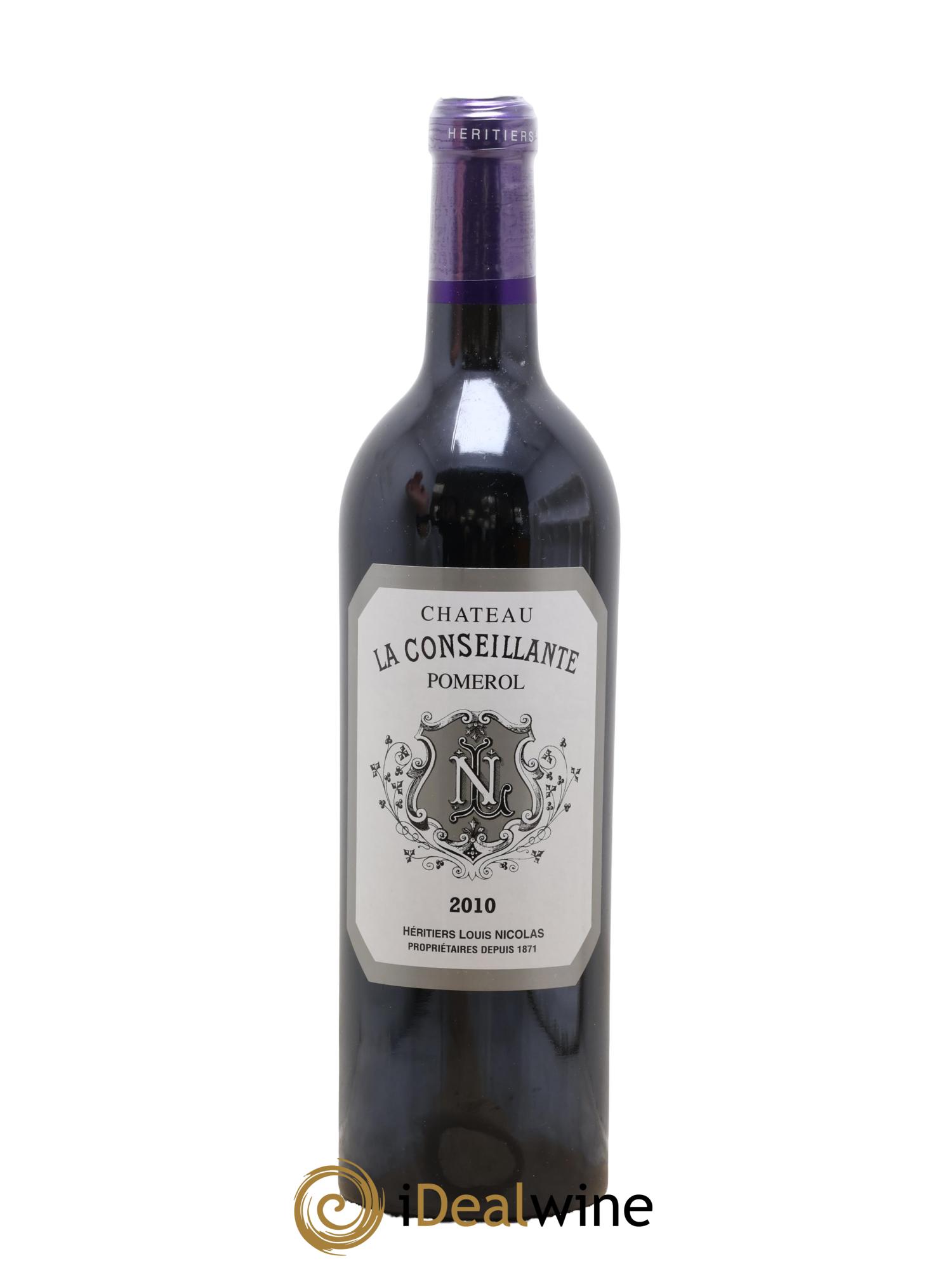 Château la Conseillante 2010 - Lot de 1 bouteille - 0