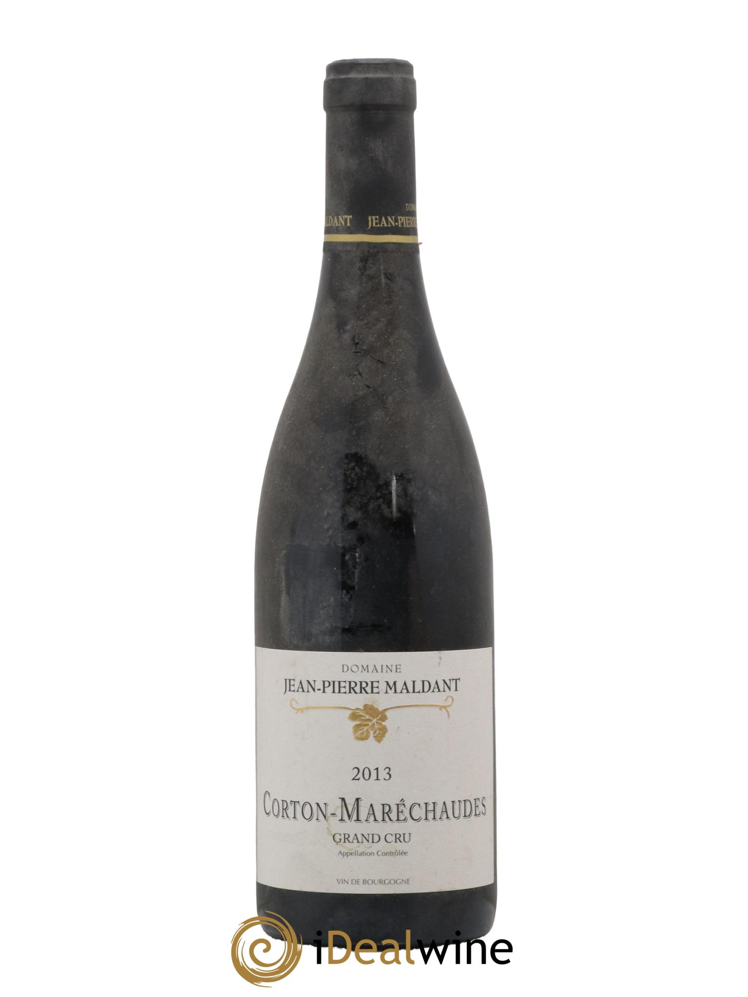 Corton Grand Cru Marechaudes Jean Pierre Maldant 2013 - Lot de 1 bouteille - 0