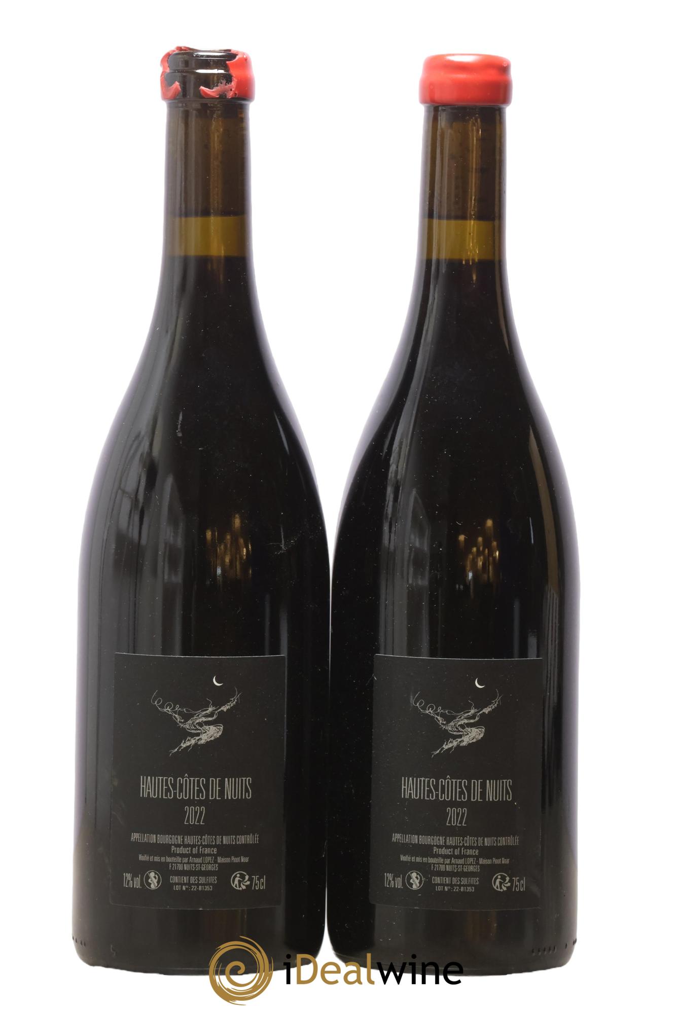 Hautes-Côtes de Nuits Chevrey Arnaud Lopez 2022 - Lotto di 2 bottiglie - 1
