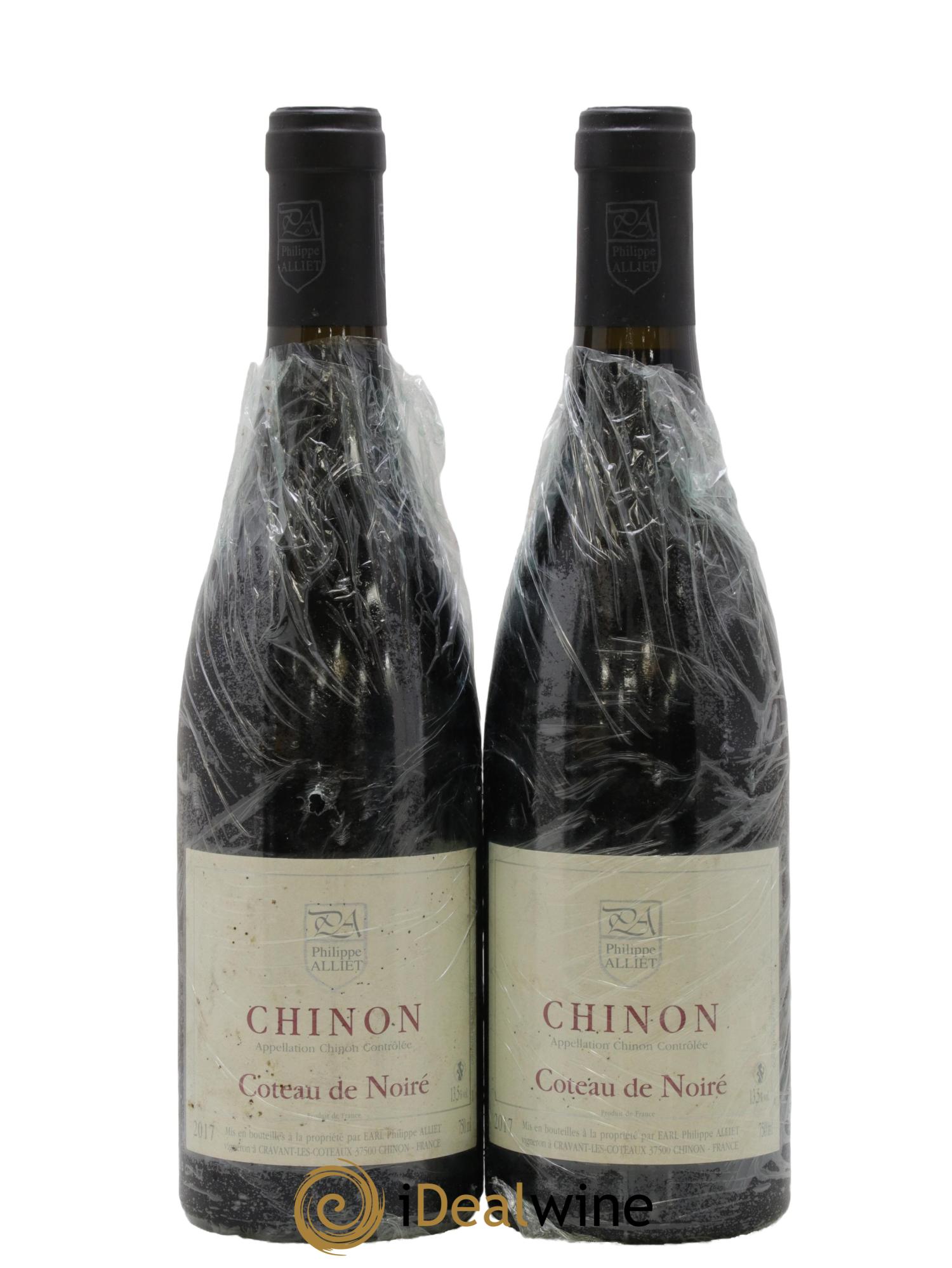 Chinon Coteau de Noiré Philippe Alliet 2017 - Posten von 2 Flaschen - 0