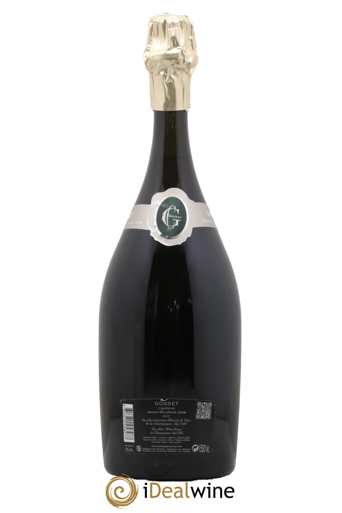 Grand Millésime Gosset 2006 - Lot of 1 magnum - 1