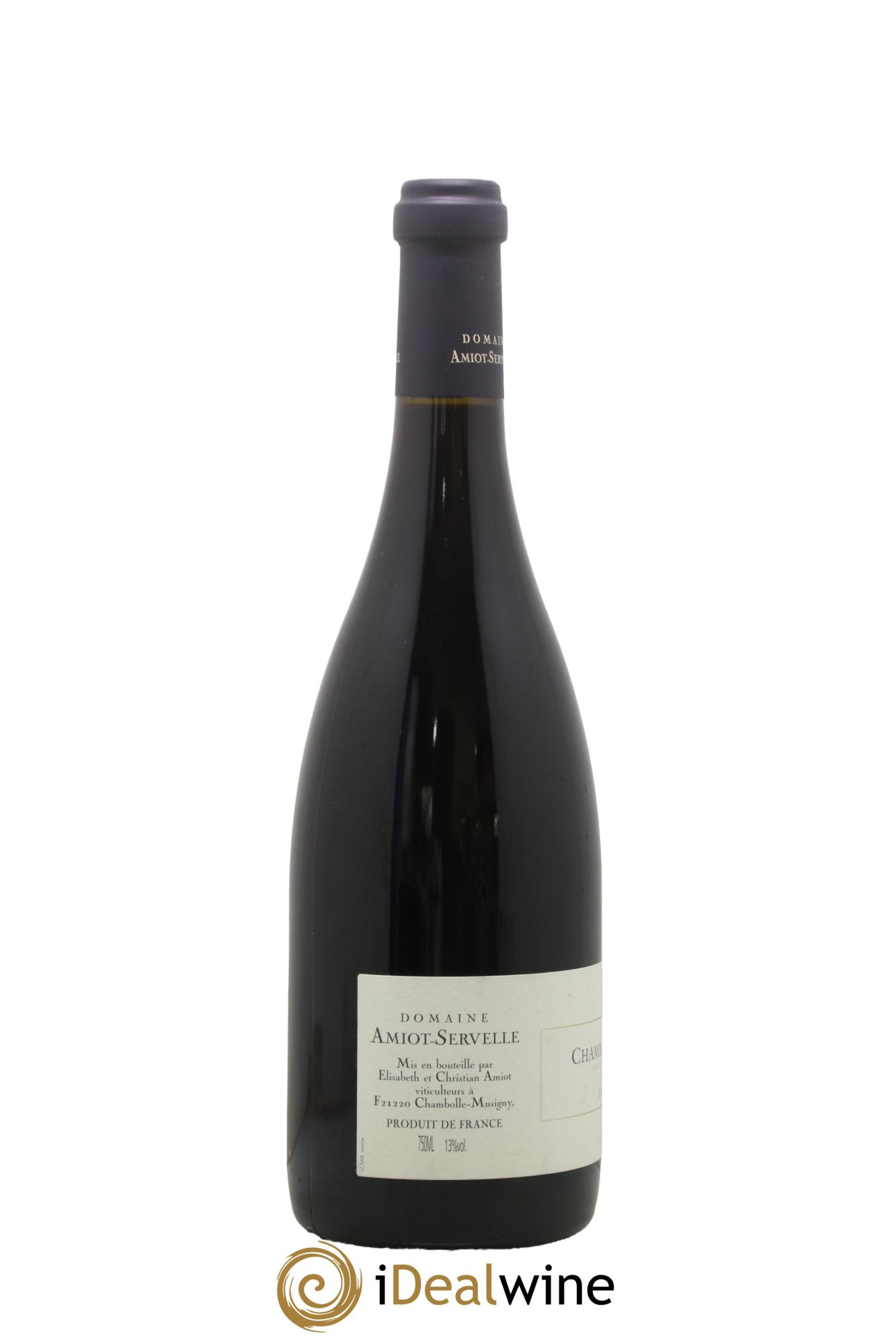 Chambolle-Musigny 1er Cru Les Amoureuses Amiot-Servelle 2002 - Lotto di 1 bottiglia - 1
