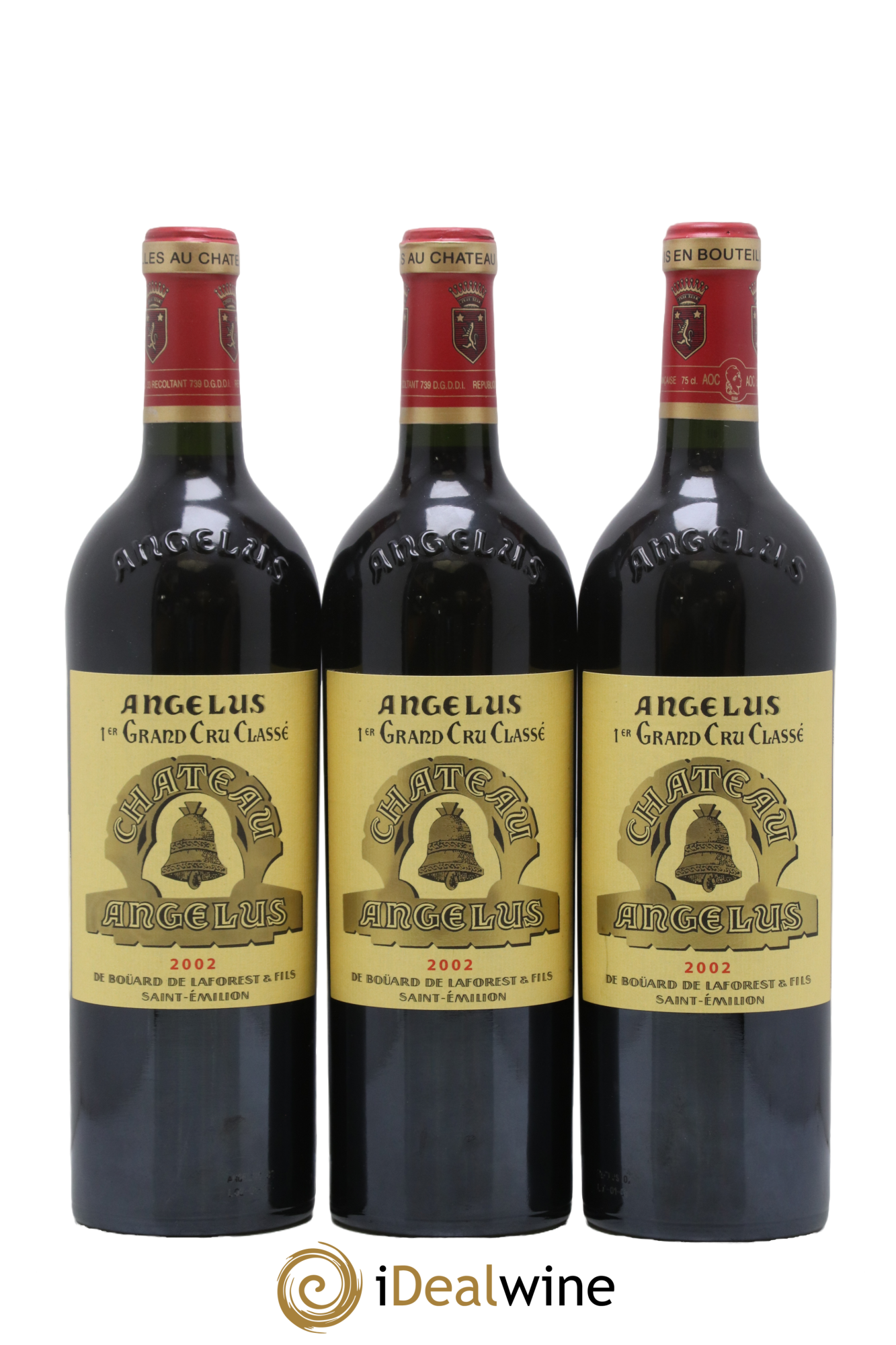 Château Angélus 1er Grand Cru Classé A 2002 - Lot de 12 bouteilles - 7