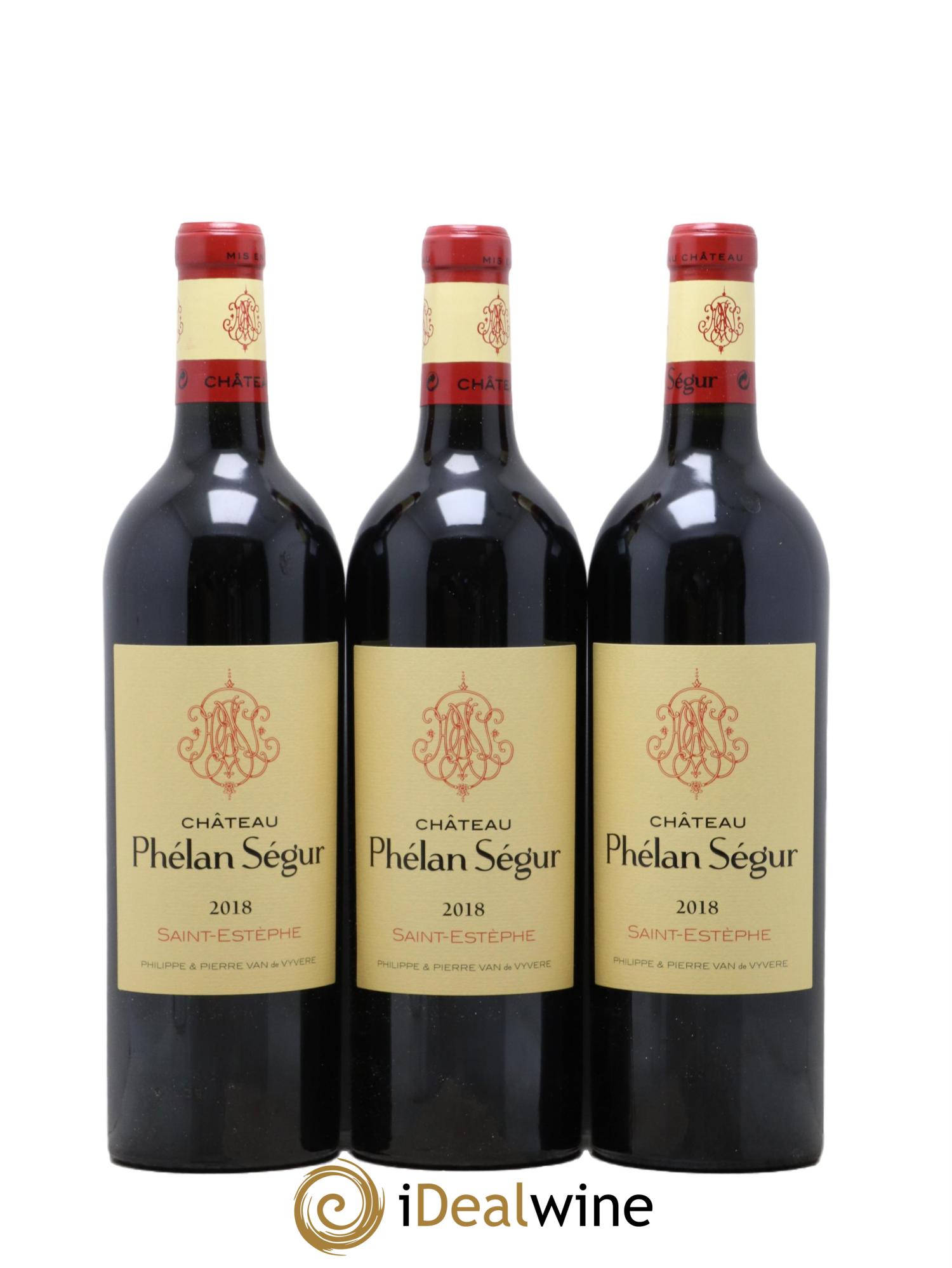 Château Phélan Ségur  2018 - Lotto di 6 bottiglie - 1
