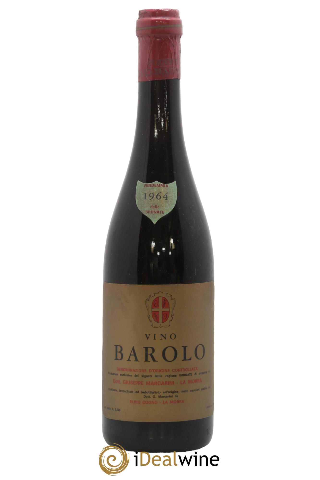Barolo DOCG Brunate Marcarini 1964 - Posten von 1 Flasche - 0