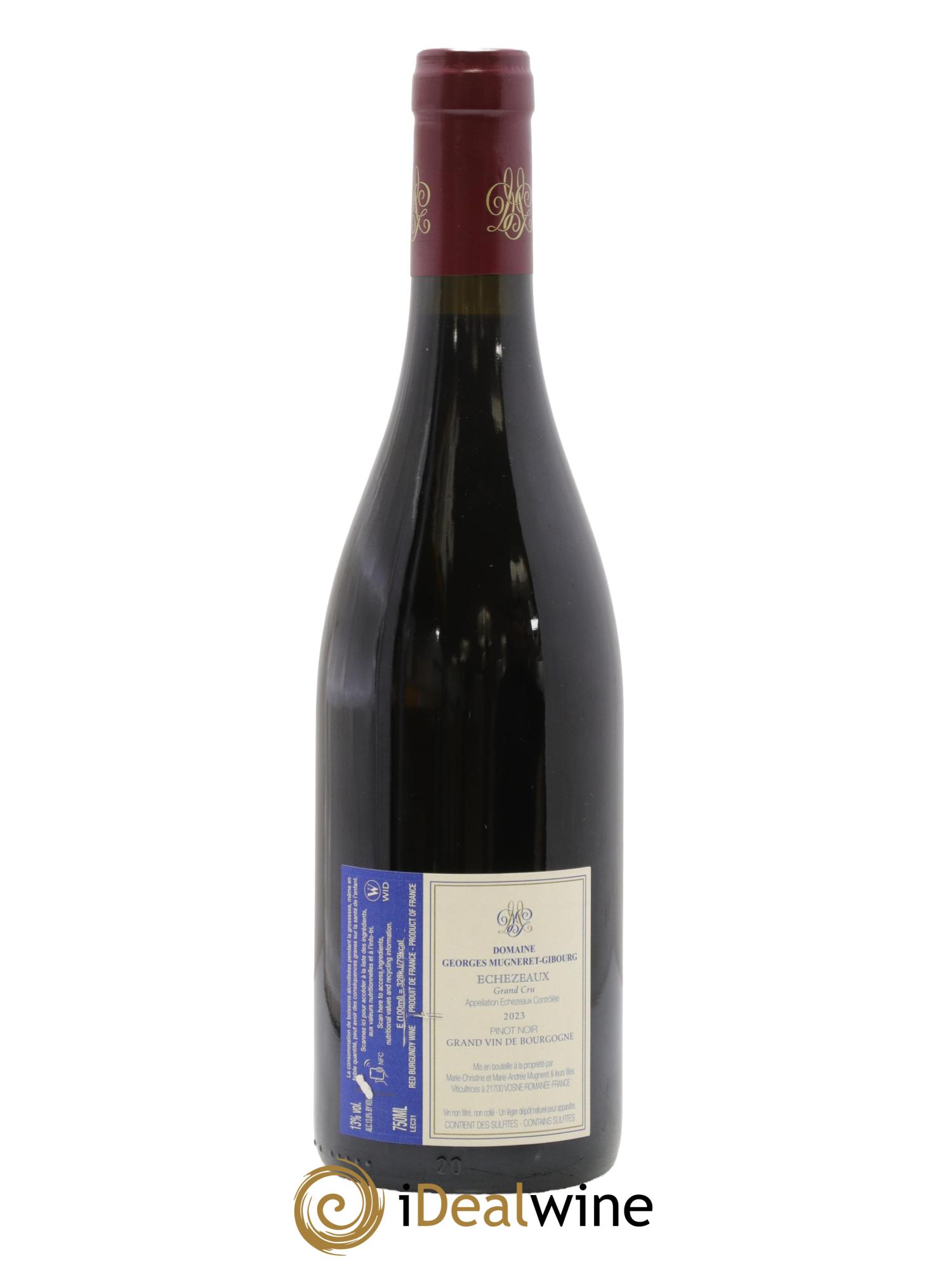 Echezeaux Grand Cru Mugneret-Gibourg (Domaine)  2023 - Lot de 1 bouteille - 1
