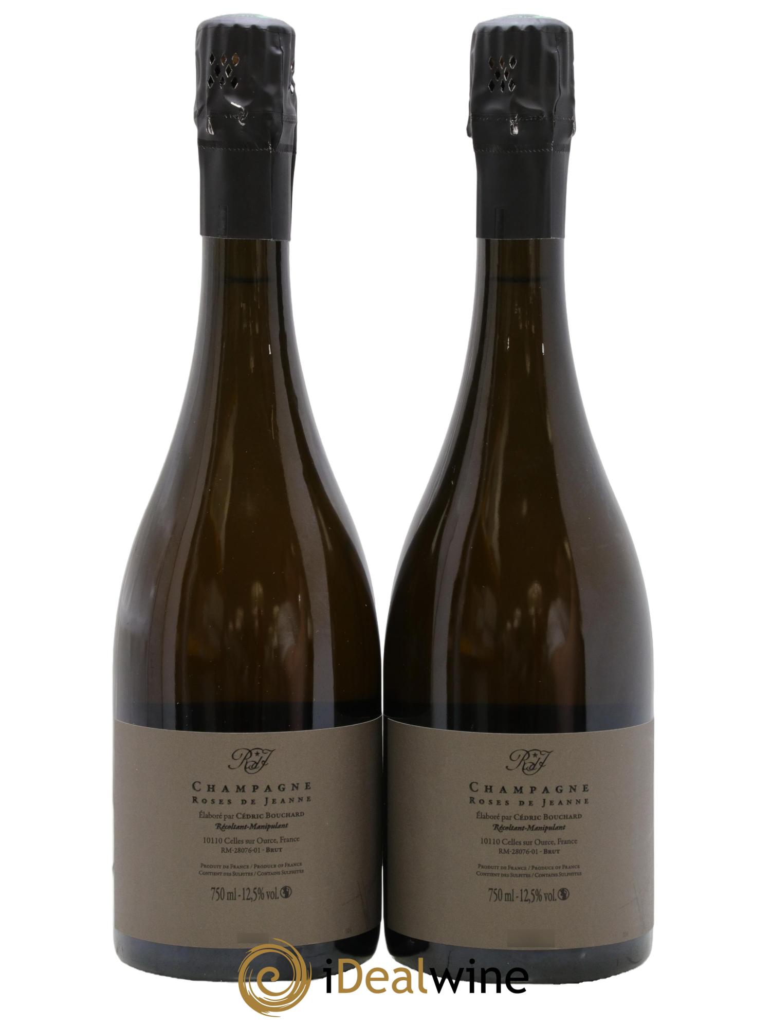 Roses de Jeanne Les Ursules Blanc de Noirs Brut Cédric Bouchard 2020 - Lot de 2 bouteilles - 1