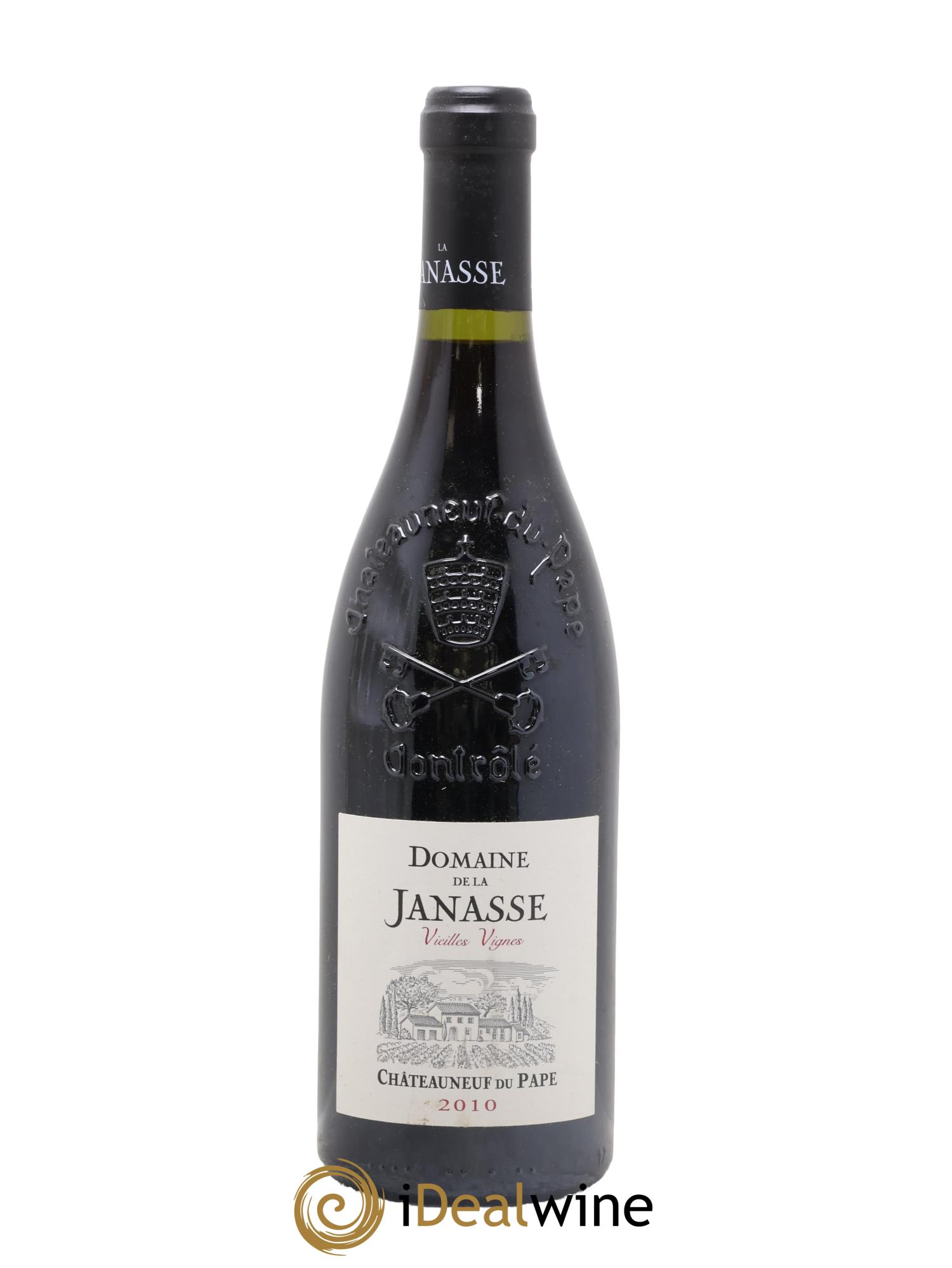 Châteauneuf-du-Pape Cuvée Vieilles Vignes La Janasse (Domaine de) 2010 - Lot de 1 bouteille - 0