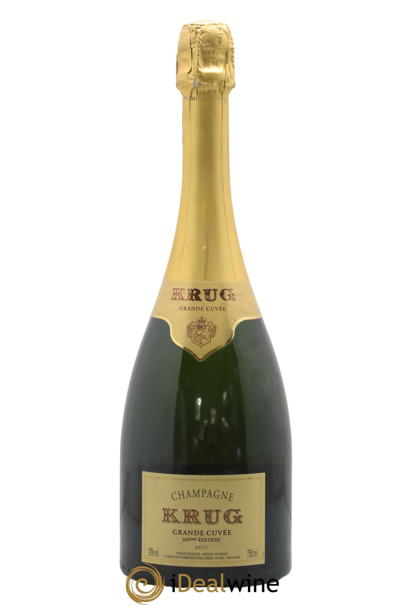 Grande Cuvée - 163ème édition Krug - Lotto di 1 bottiglia - 0