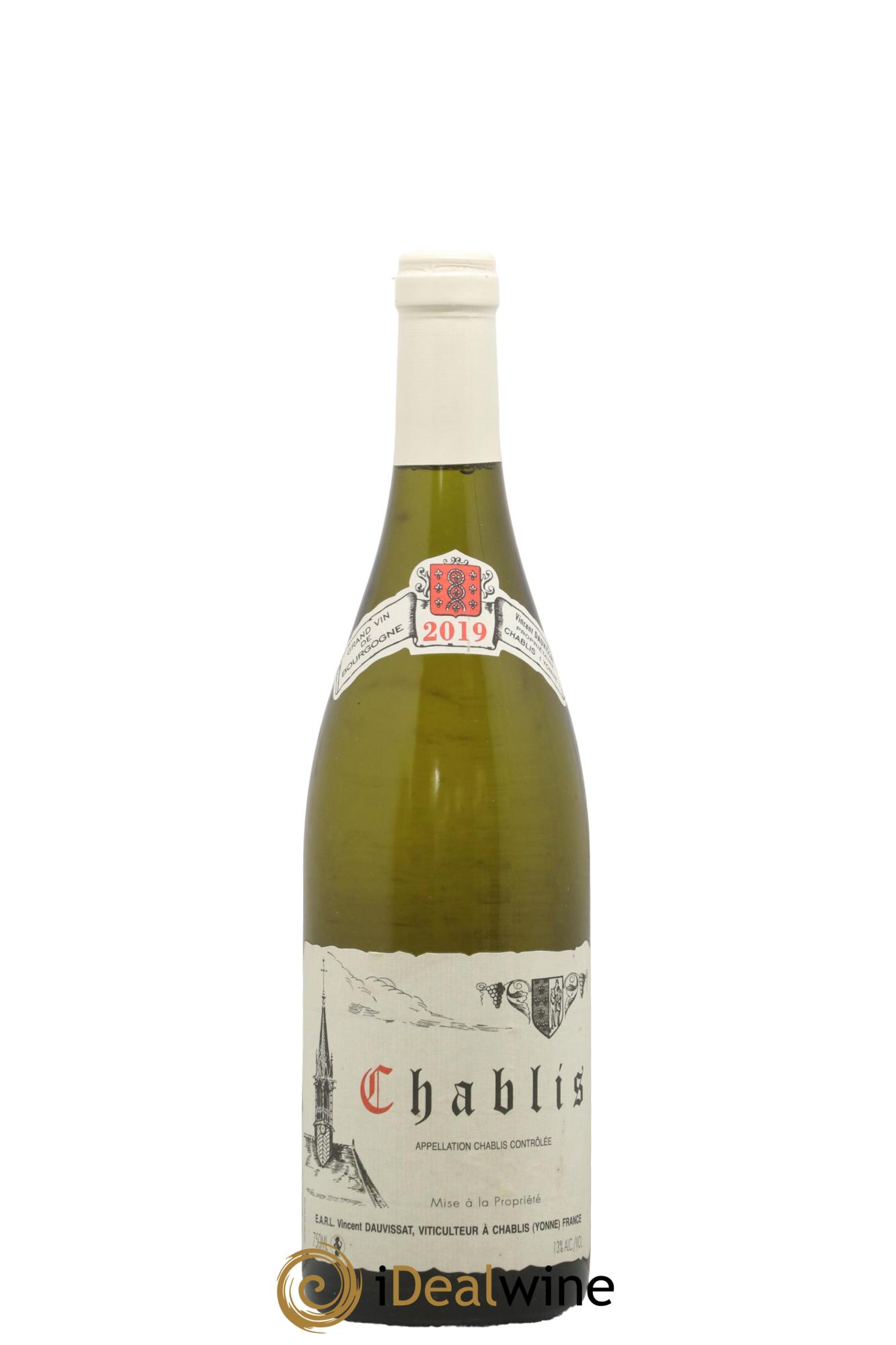 Chablis Vincent Dauvissat (Domaine) 2019 - Lot de 1 bouteille - 0
