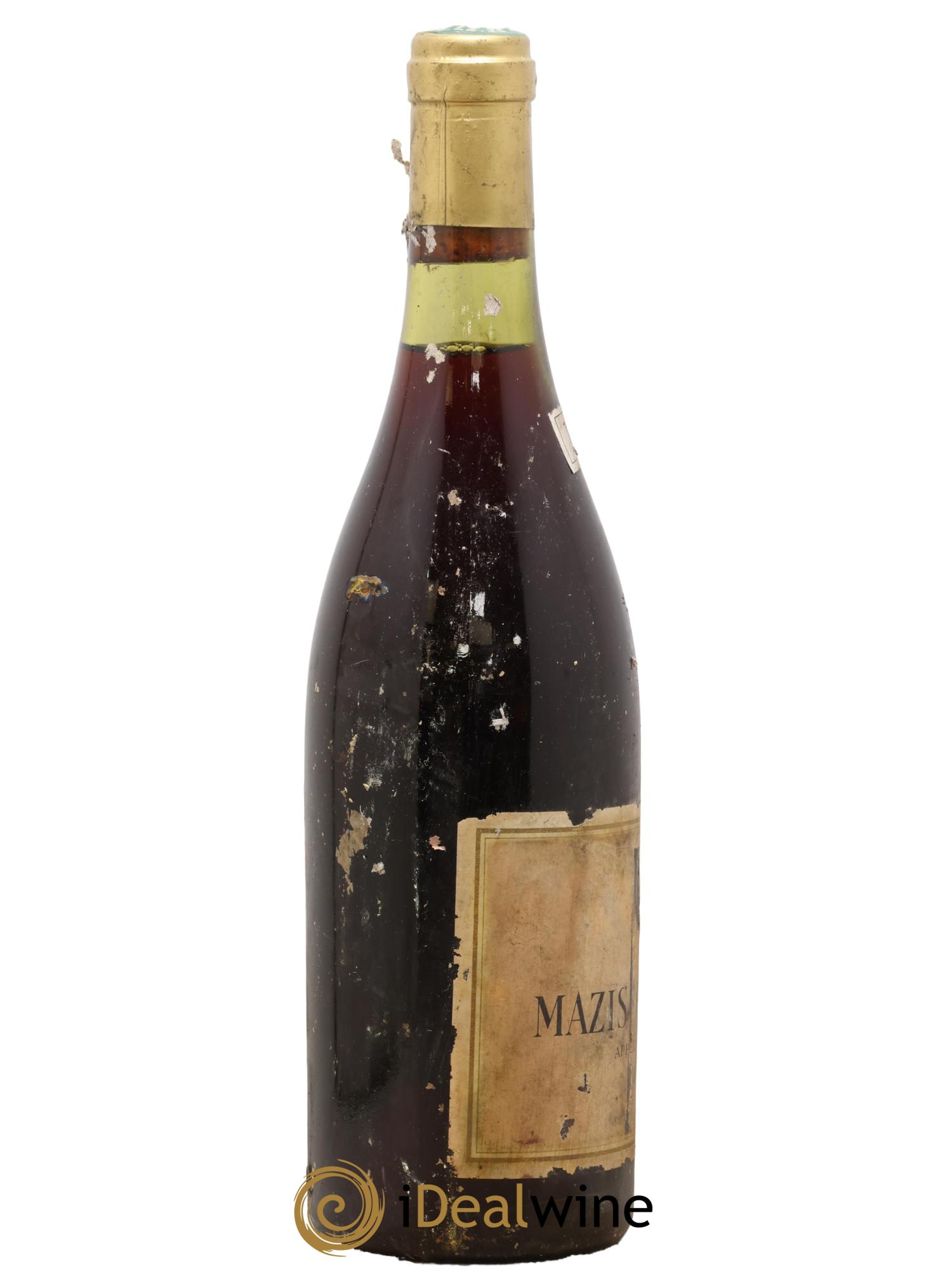 Mazis-Chambertin Grand Cru Nicolas 1966 - Lot de 1 bouteille - 2