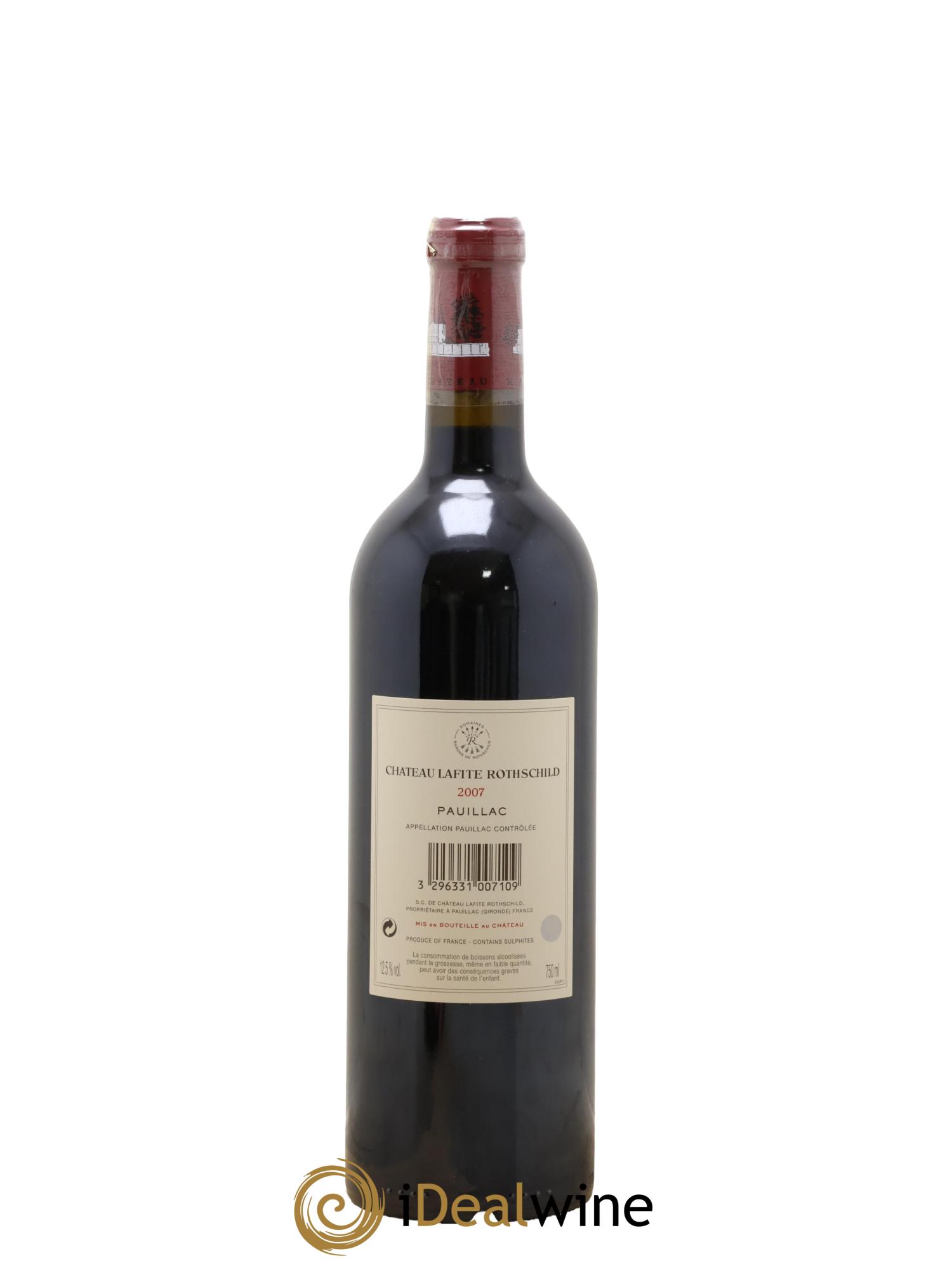 Château Lafite Rothschild 1er Grand Cru Classé 2007 - Lot of 1 bottle - 1