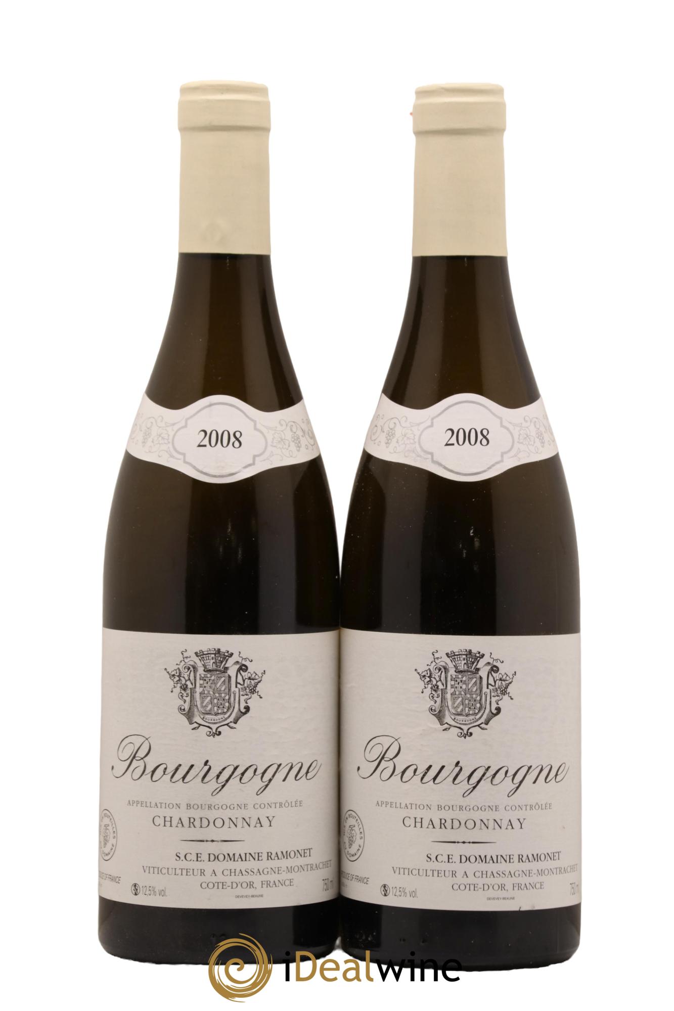 Bourgogne Ramonet (Domaine) 2008 - Lot de 2 bouteilles - 0