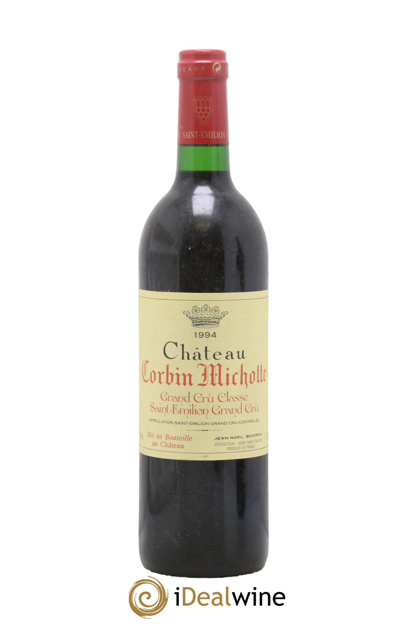 Château Corbin Michotte Grand Cru Classé 1994 - Lot of 1 bottle - 0