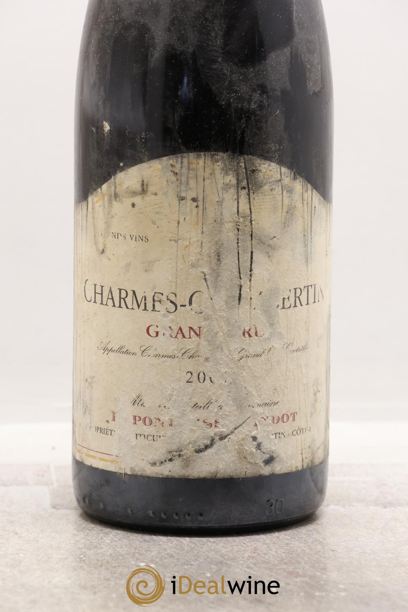 Charmes-Chambertin Grand Cru Dupont-Tisserandot (Domaine) - Lotto di 1 bottiglia - 1