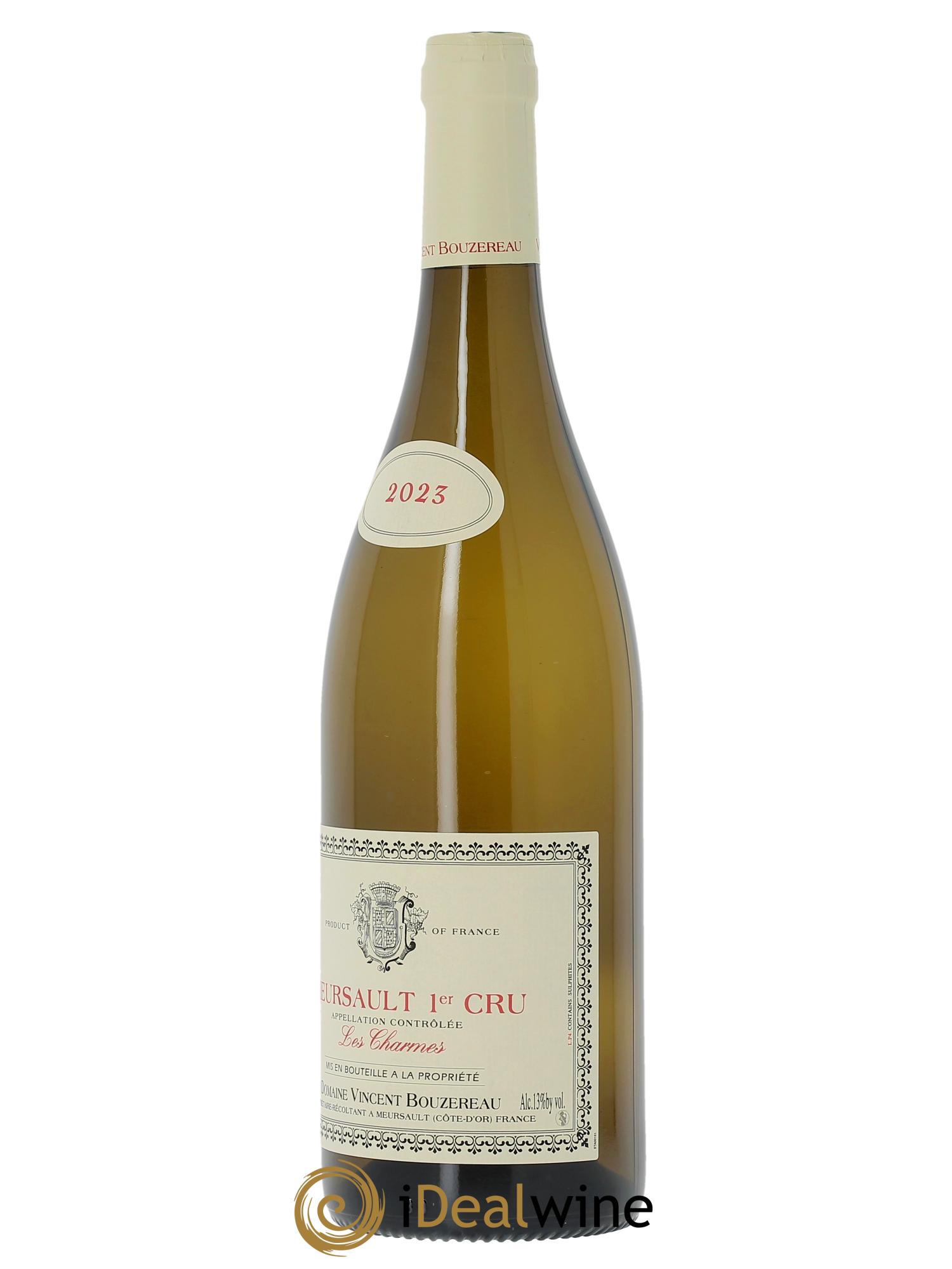Meursault 1er Cru Les Charmes Vincent Bouzereau (Domaine)  2023 - Lotto di 1 bottiglia - 1