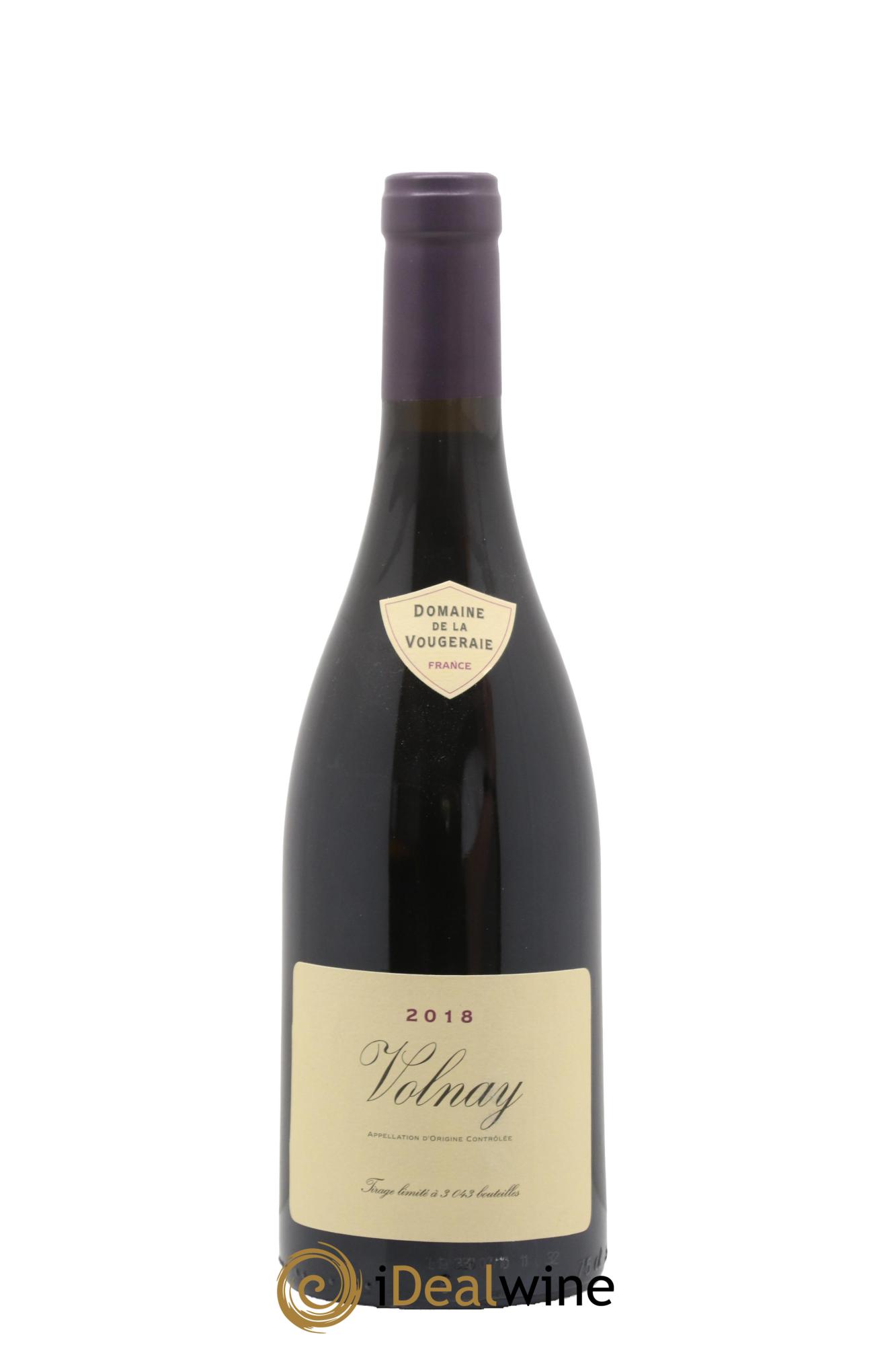 Volnay Vougeraie 2018 - Lotto di 1 bottiglia - 0