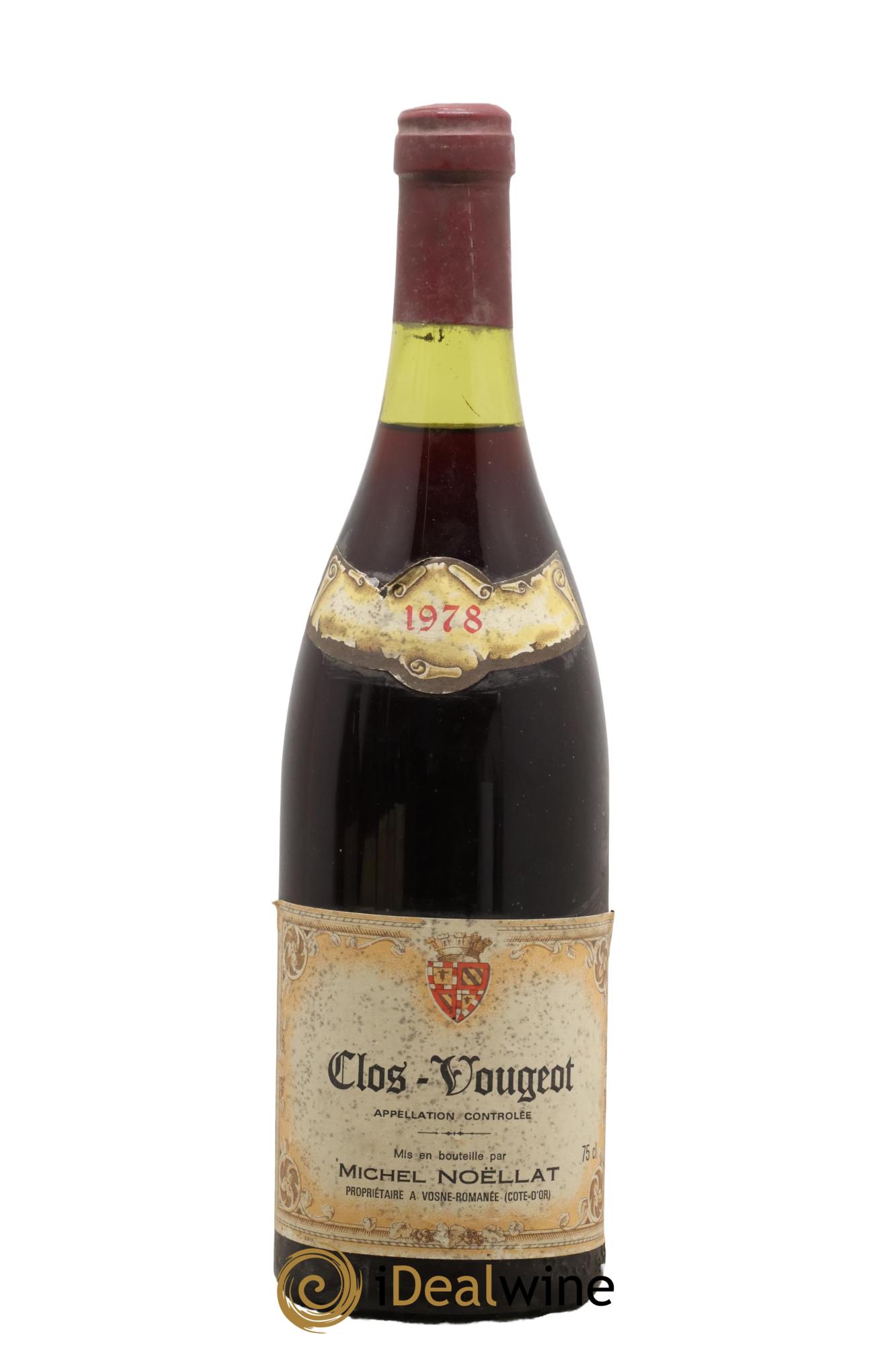 Clos de Vougeot Grand Cru Michel Noëllat et Fils (Domaine) 1978 - Posten von 1 Flasche - 0