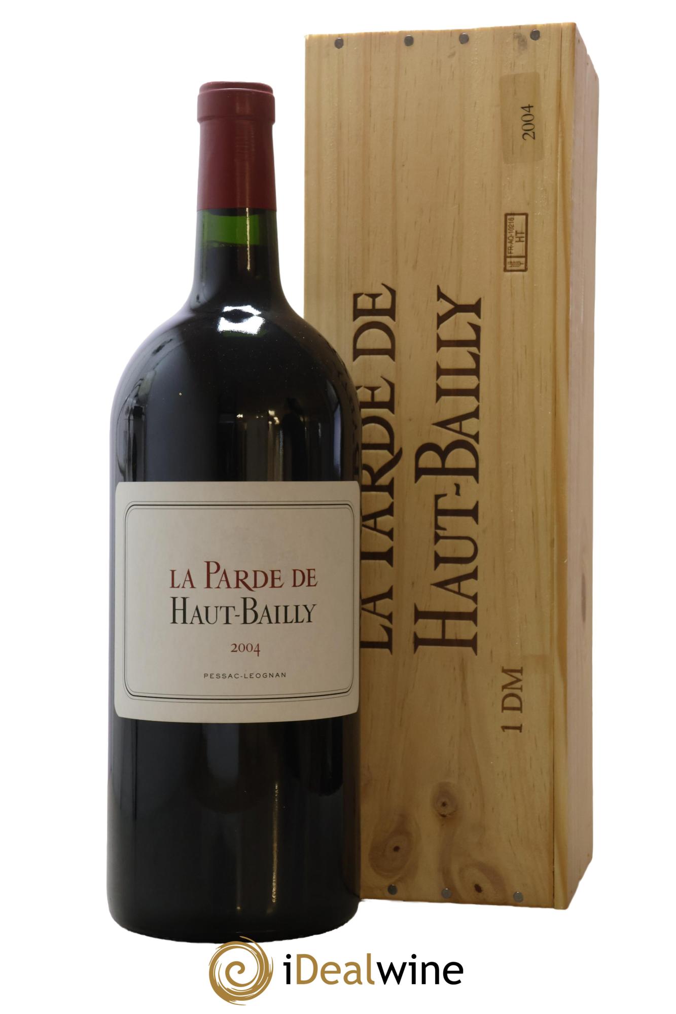 Haut Bailly II (Anciennement La Parde de Haut-Bailly) Second Vin 2004 - Lot de 1 double magnum - 1