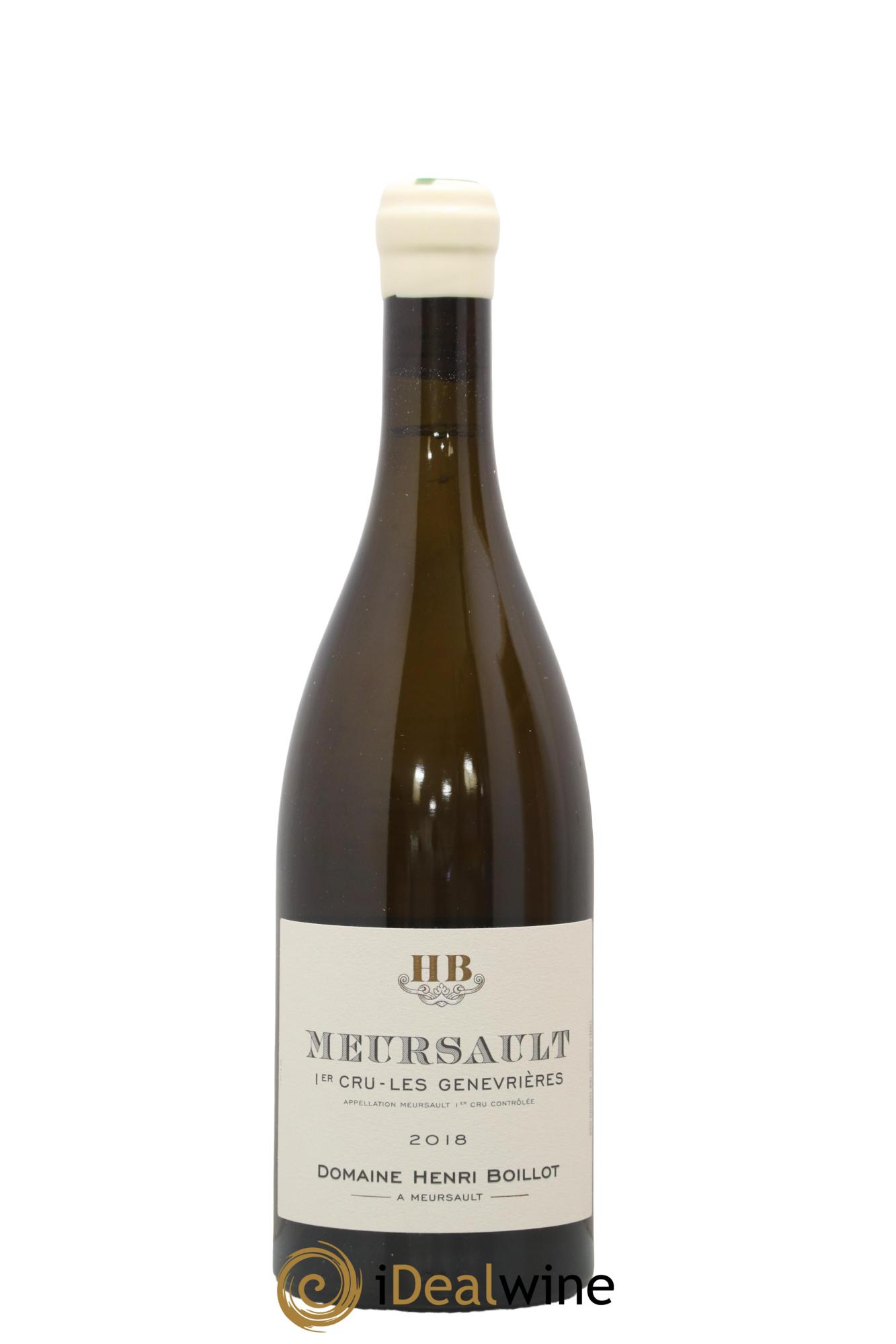 Meursault 1er Cru Les Genevrières Henri Boillot (Domaine) 2018 - Lot de 1 bouteille - 1