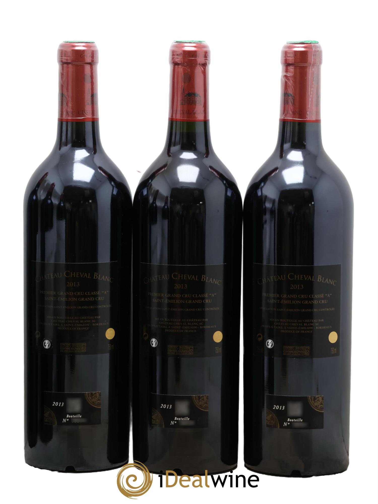 Château Cheval Blanc 1er Grand Cru Classé A 2013 - Lotto di 6 bottiglie - 3
