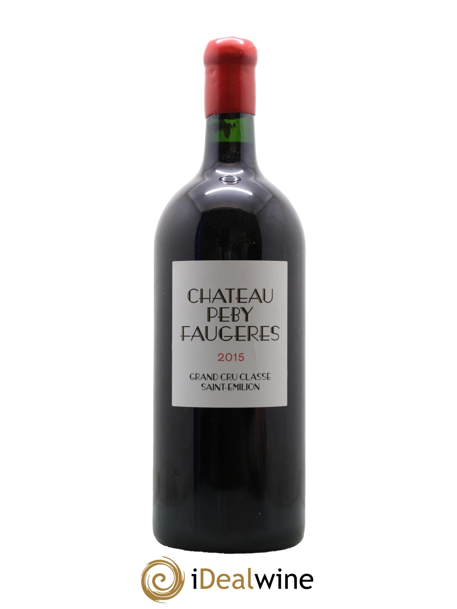 Château Péby Faugères Grand Cru Classé 2015 - Lot de 1 double magnum - 1