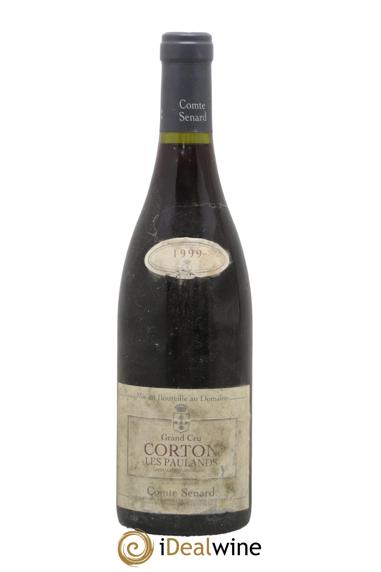 Corton Grand Cru Les Paulands Comte Senard 1999 - Lot de 1 bouteille - 0