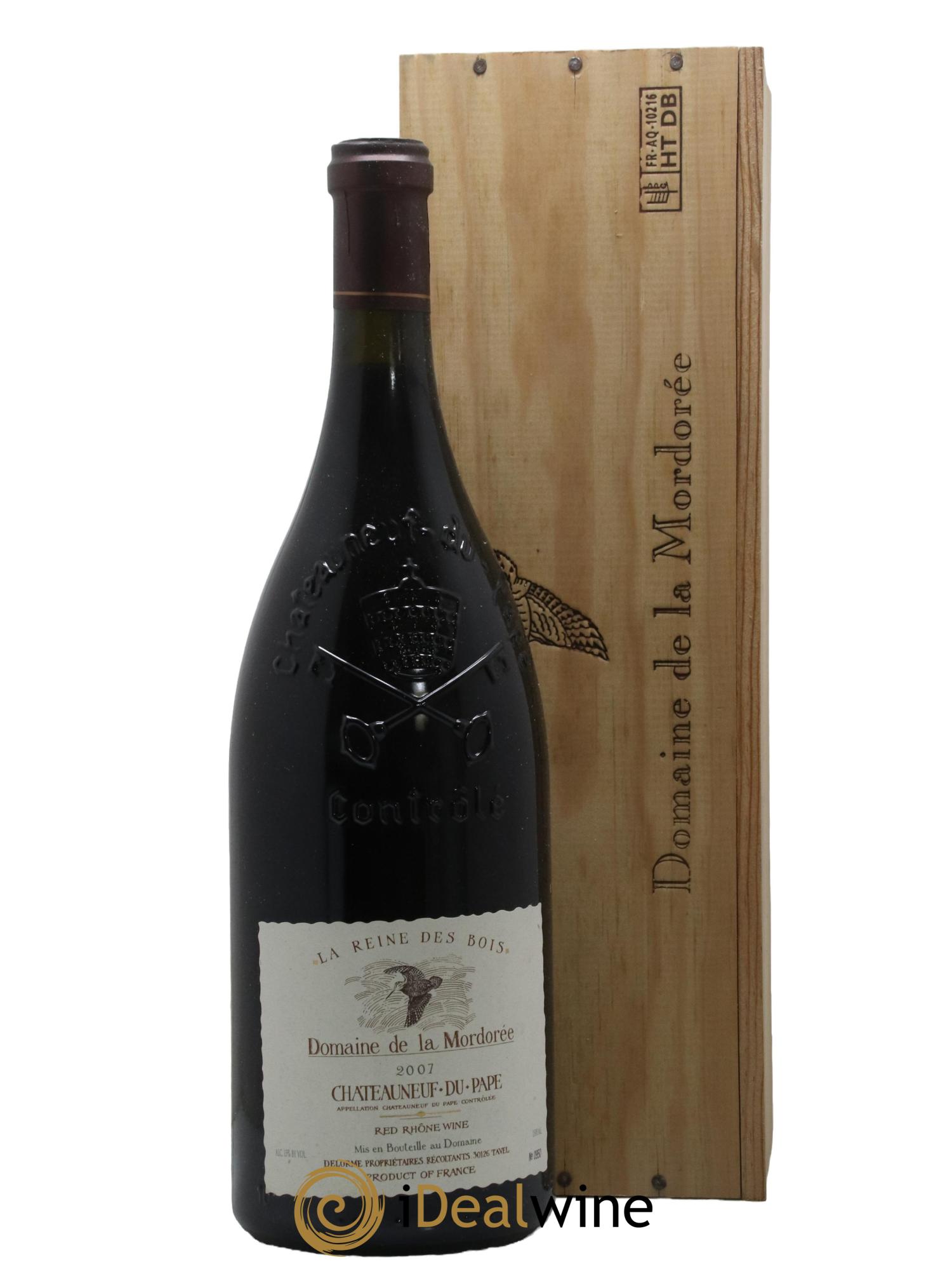 Châteauneuf-du-Pape Cuvée de la Reine des Bois La Mordorée (Domaine de) 2007 - Lot de 1 magnum - 0