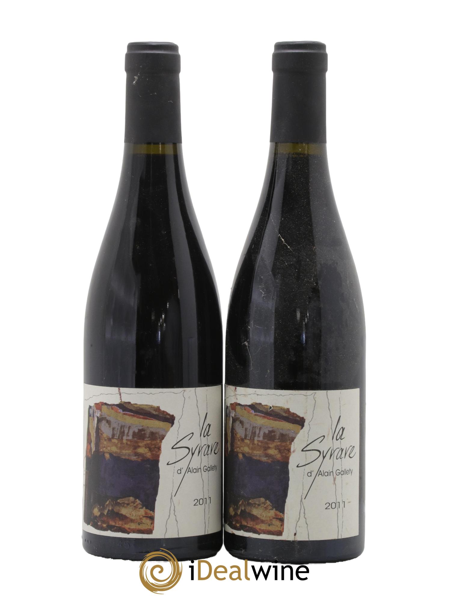 Côtes du Vivarais La Syrare Gallety (Domaine) 2011 - Lot de 2 bouteilles - 0