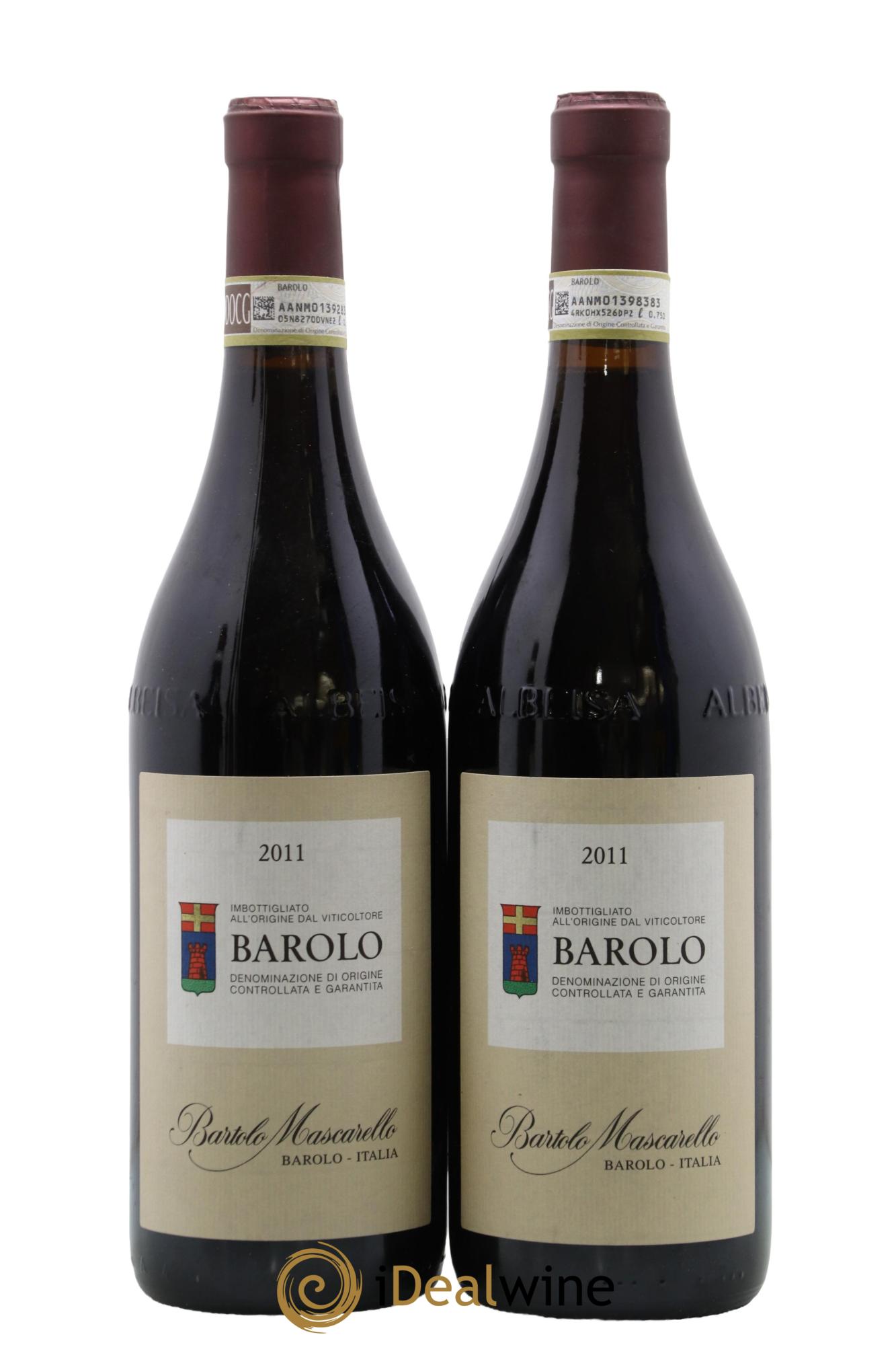 Barolo DOCG Bartolo Mascarello 2011 - Lot de 2 bouteilles - 0