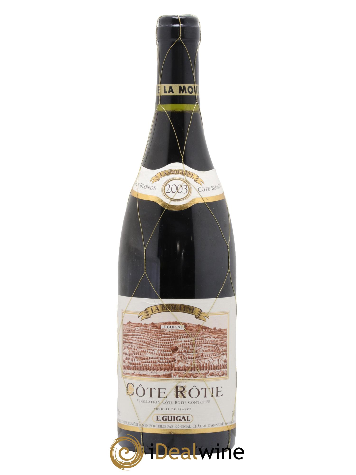 Côte-Rôtie La Mouline Guigal 2003 - Posten von 1 Flasche - 0