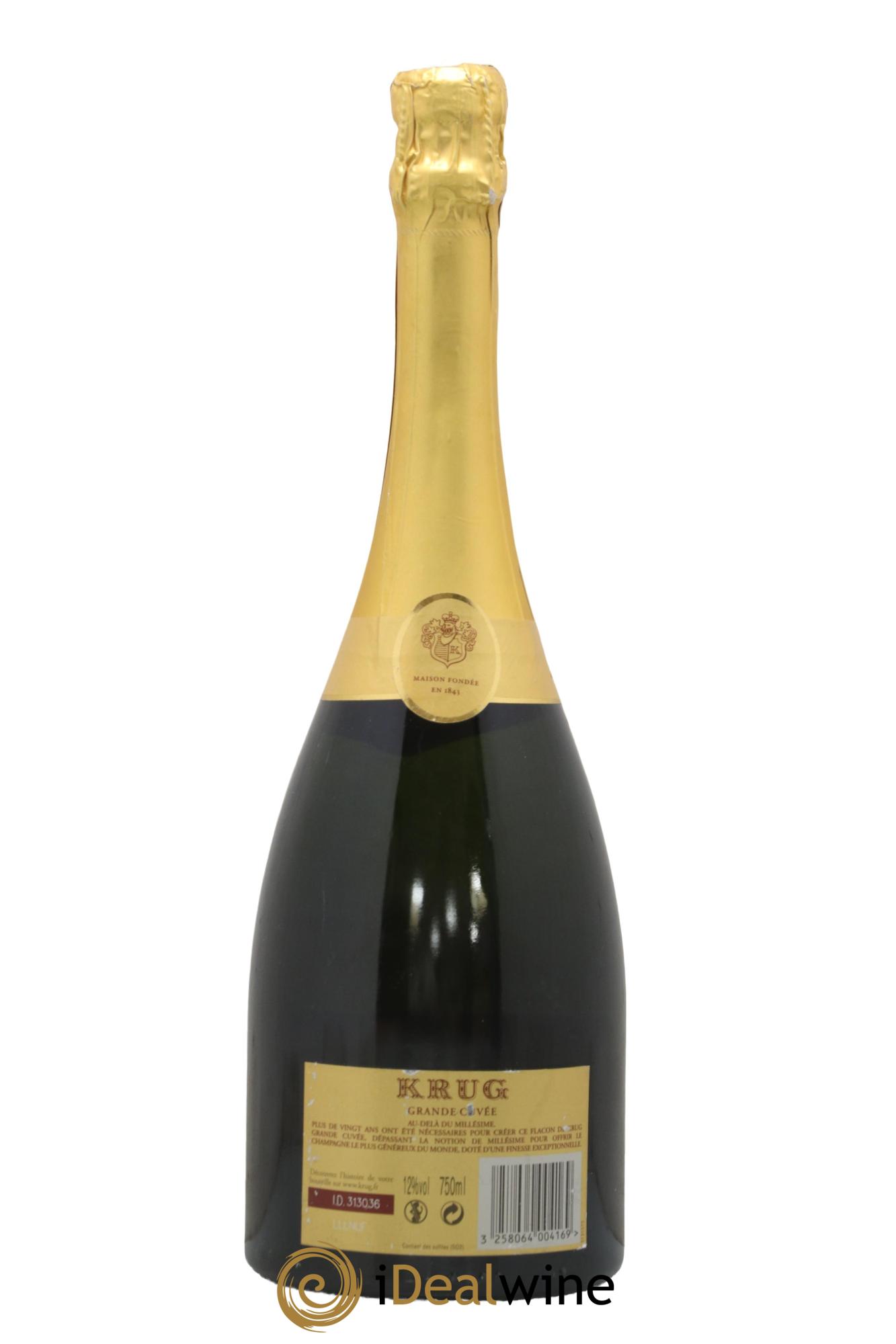 Grande Cuvée Brut Krug - Lot de 1 bouteille - 1