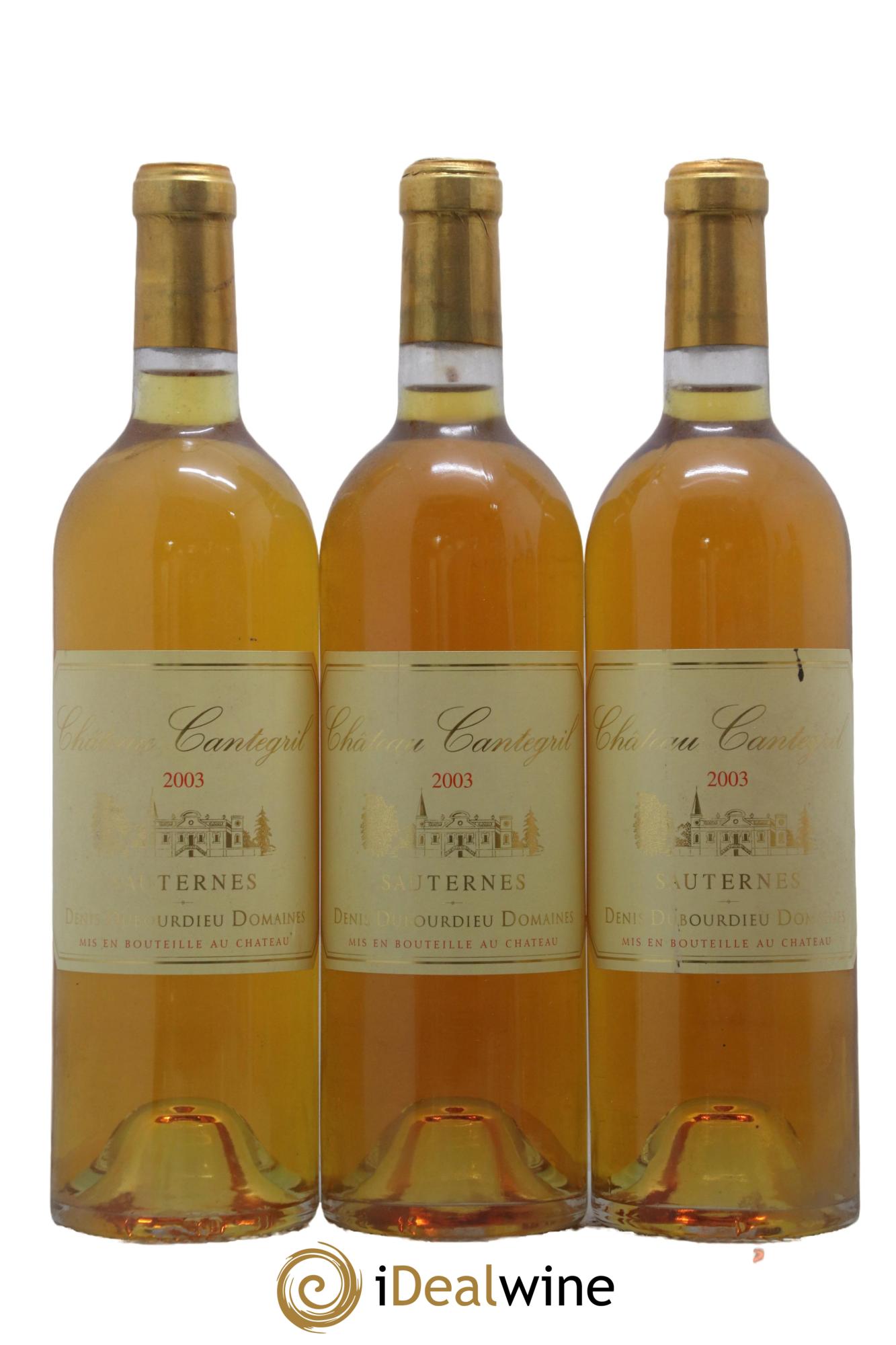 Château Cantegril 2003 - Lot of 3 bottles - 0