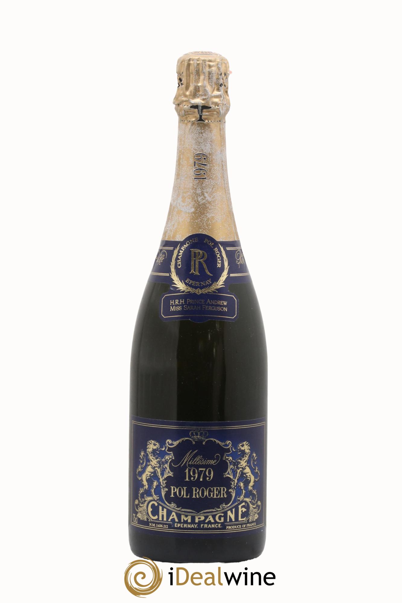 Brut Vintage Pol Roger 1979 - Lot de 1 bouteille - 0