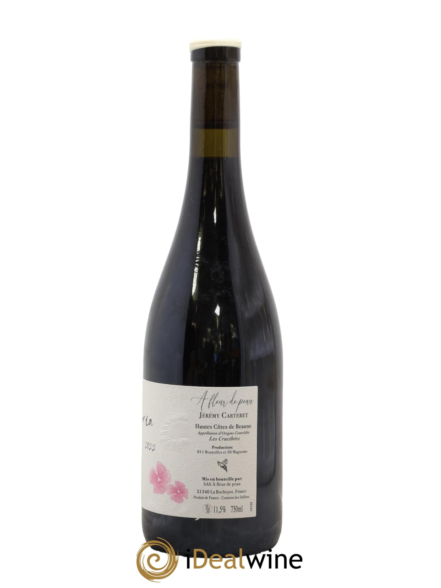 Hautes-Côtes de Beaune Euphoria Les Crucibées Jérémy Carteret 2022 - Lot de 1 bouteille - 1